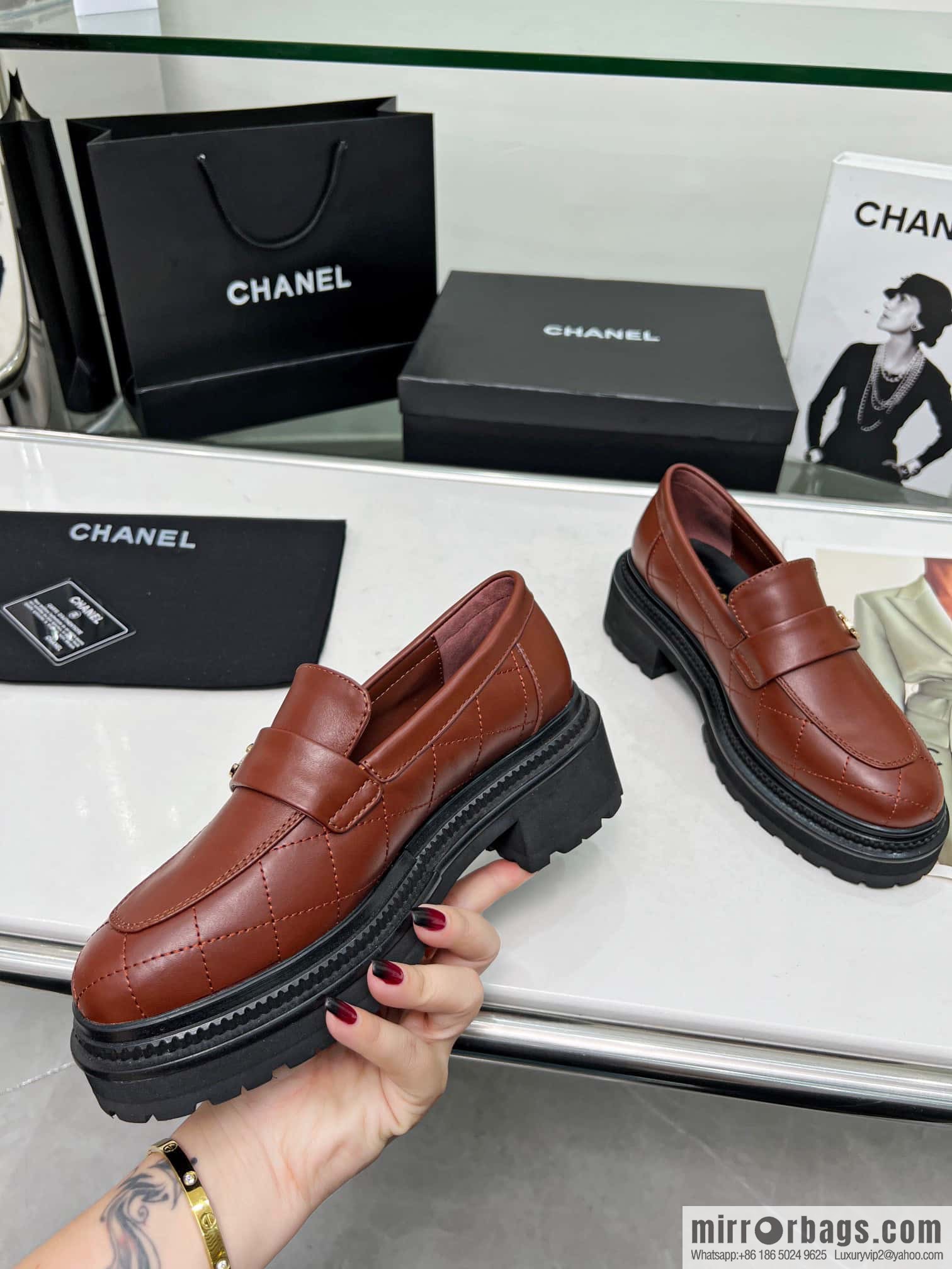 🐰🐰CHANEL (Chanel) 2023 autumn and winter latest loafers