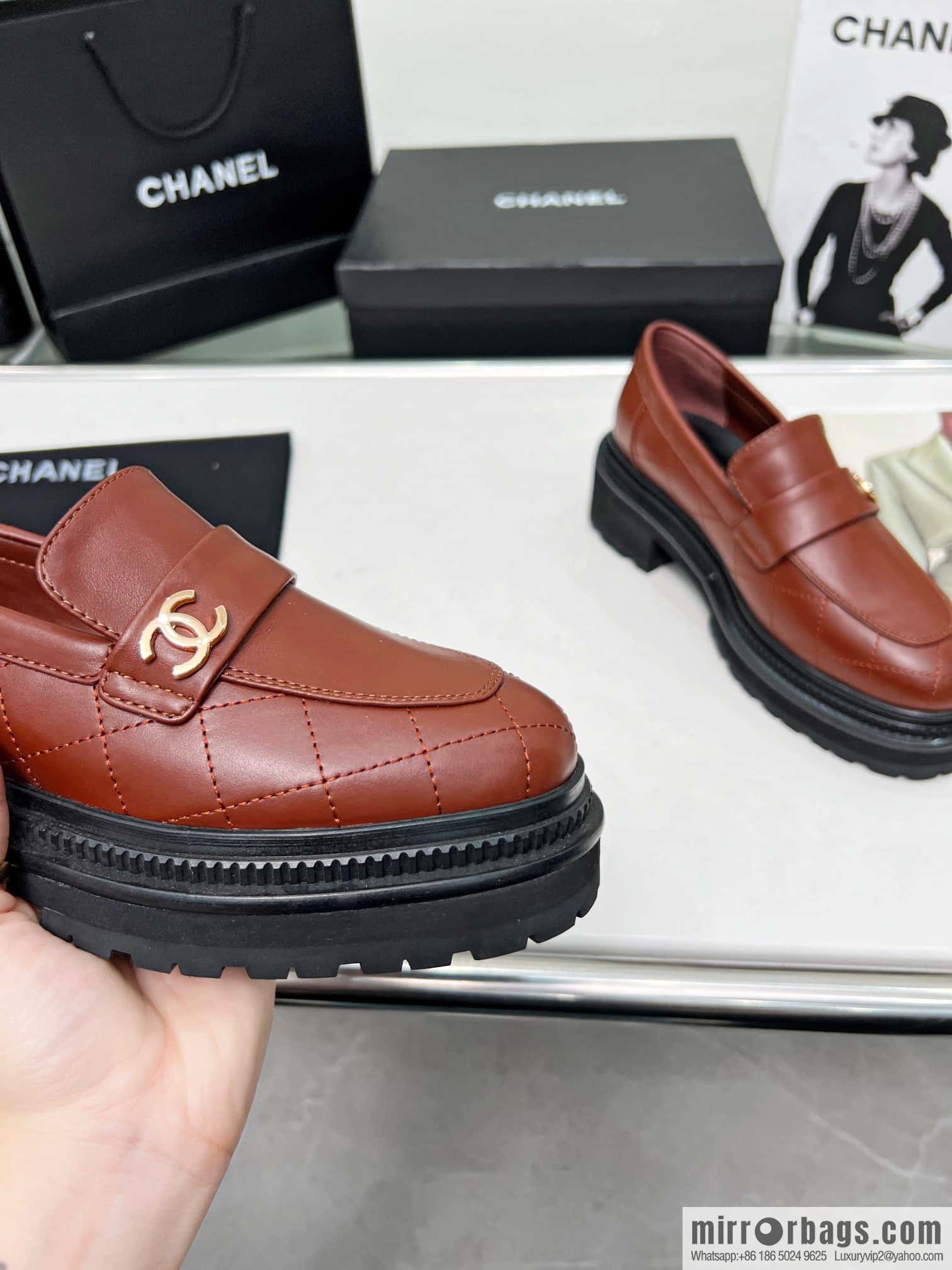 🐰🐰CHANEL (Chanel) 2023 autumn and winter latest loafers