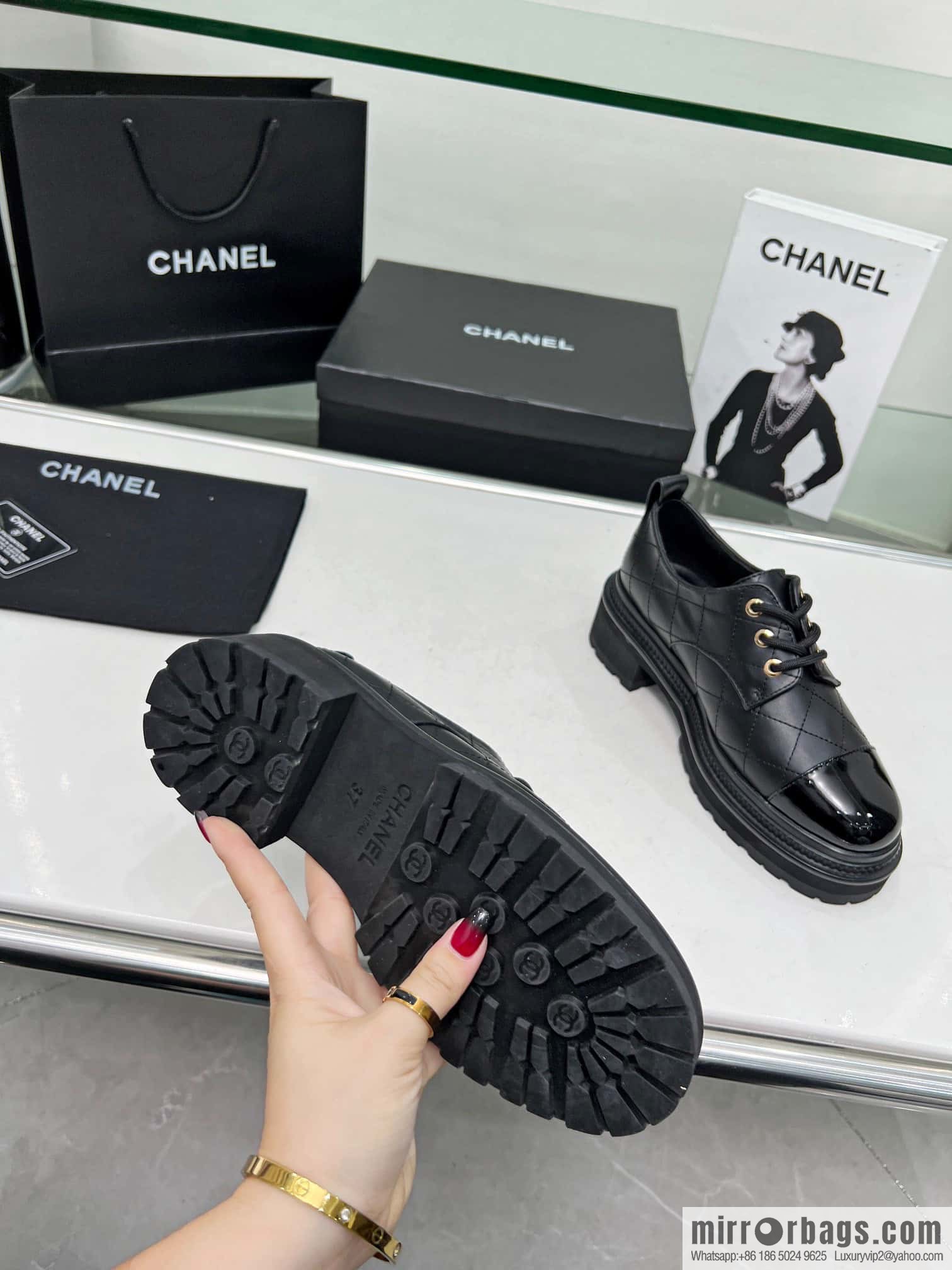 🐰🐰CHANEL (Chanel) 2023 autumn and winter latest loafers
