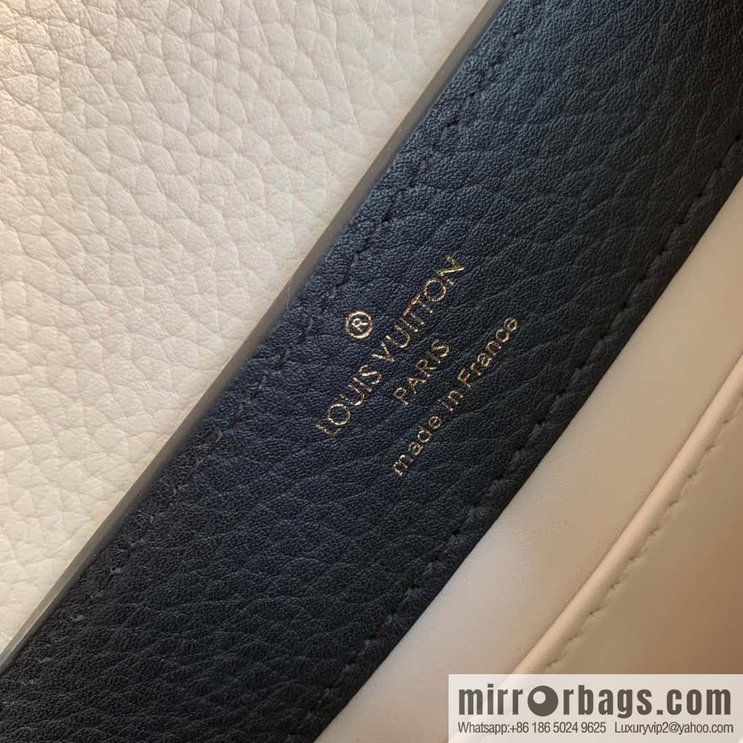 M22375 black mini Capucines mini handbag