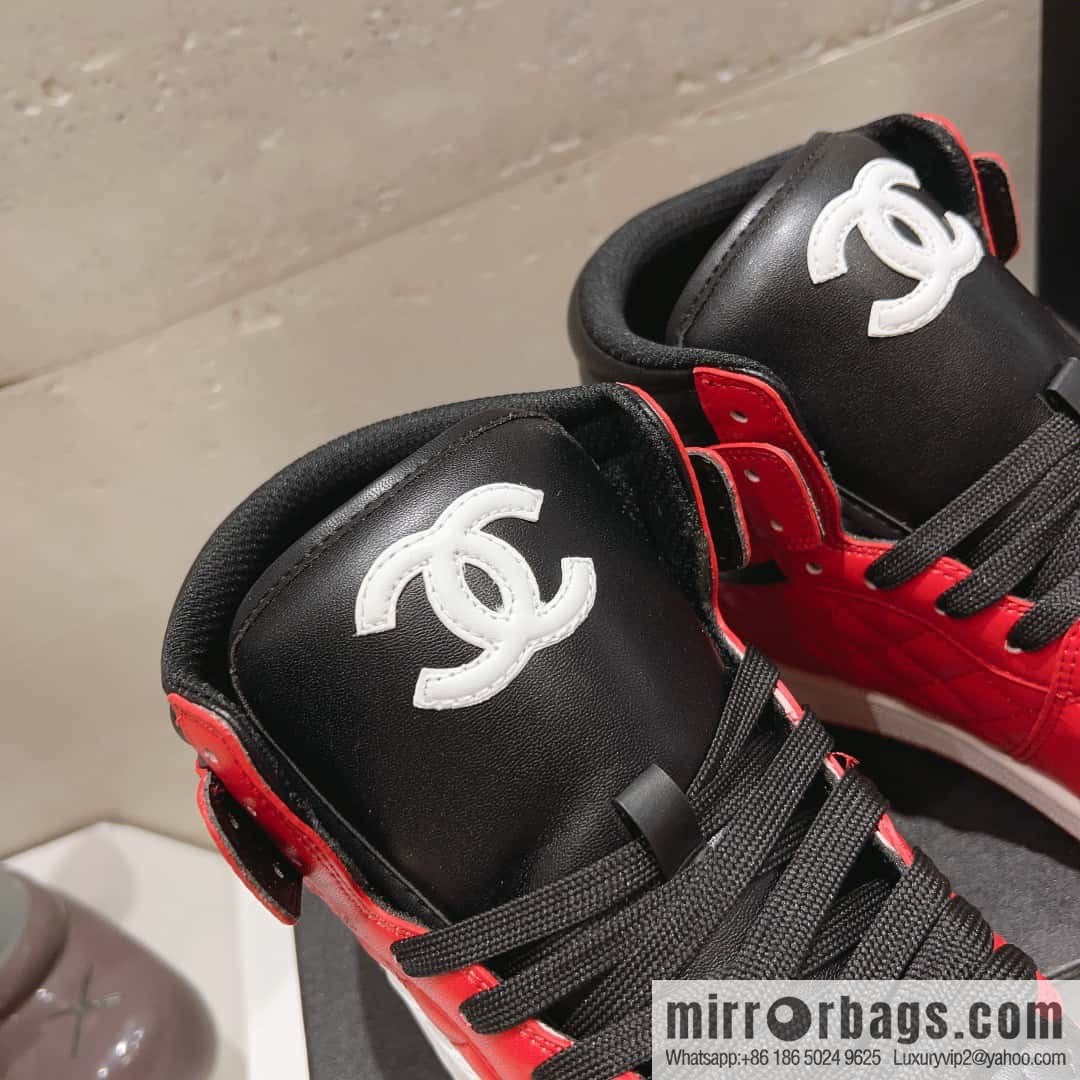 🐰🐰(Top version) 2023 autumn new Chanel AJ joint Internet celebrity Wang fried model [joint high-top casual shoes] Chanel and Nike only one joint cooperation model