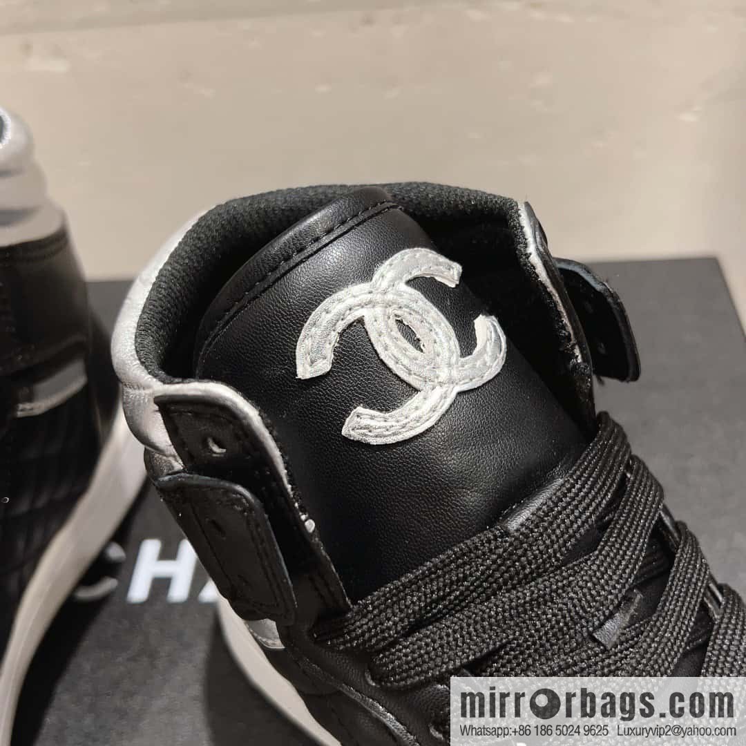 🐰🐰(Top version) 2023 autumn new Chanel AJ joint Internet celebrity Wang fried model [joint high-top casual shoes] Chanel and Nike only one joint cooperation model