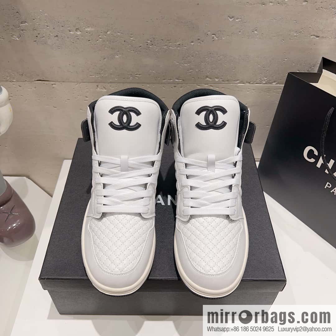 🐰🐰(Top version) 2023 autumn new Chanel AJ joint Internet celebrity Wang fried model [joint high-top casual shoes] Chanel and Nike only one joint cooperation model