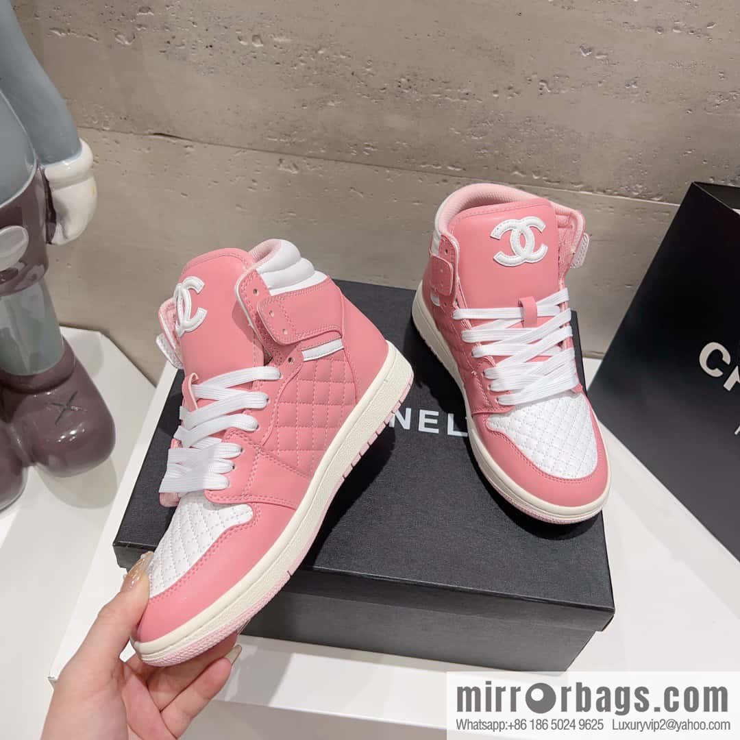 🐰🐰(Top version) 2023 autumn new Chanel AJ joint Internet celebrity Wang fried model [joint high-top casual shoes] Chanel and Nike only one joint cooperation model