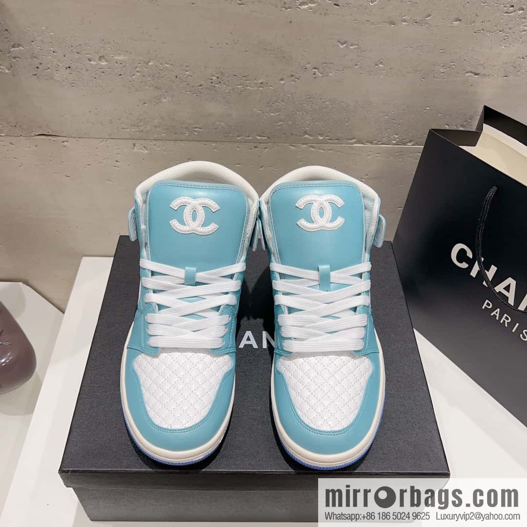 🐰🐰(Top version) 2023 autumn new Chanel AJ joint Internet celebrity Wang fried model [joint high-top casual shoes] Chanel and Nike only one joint cooperation model