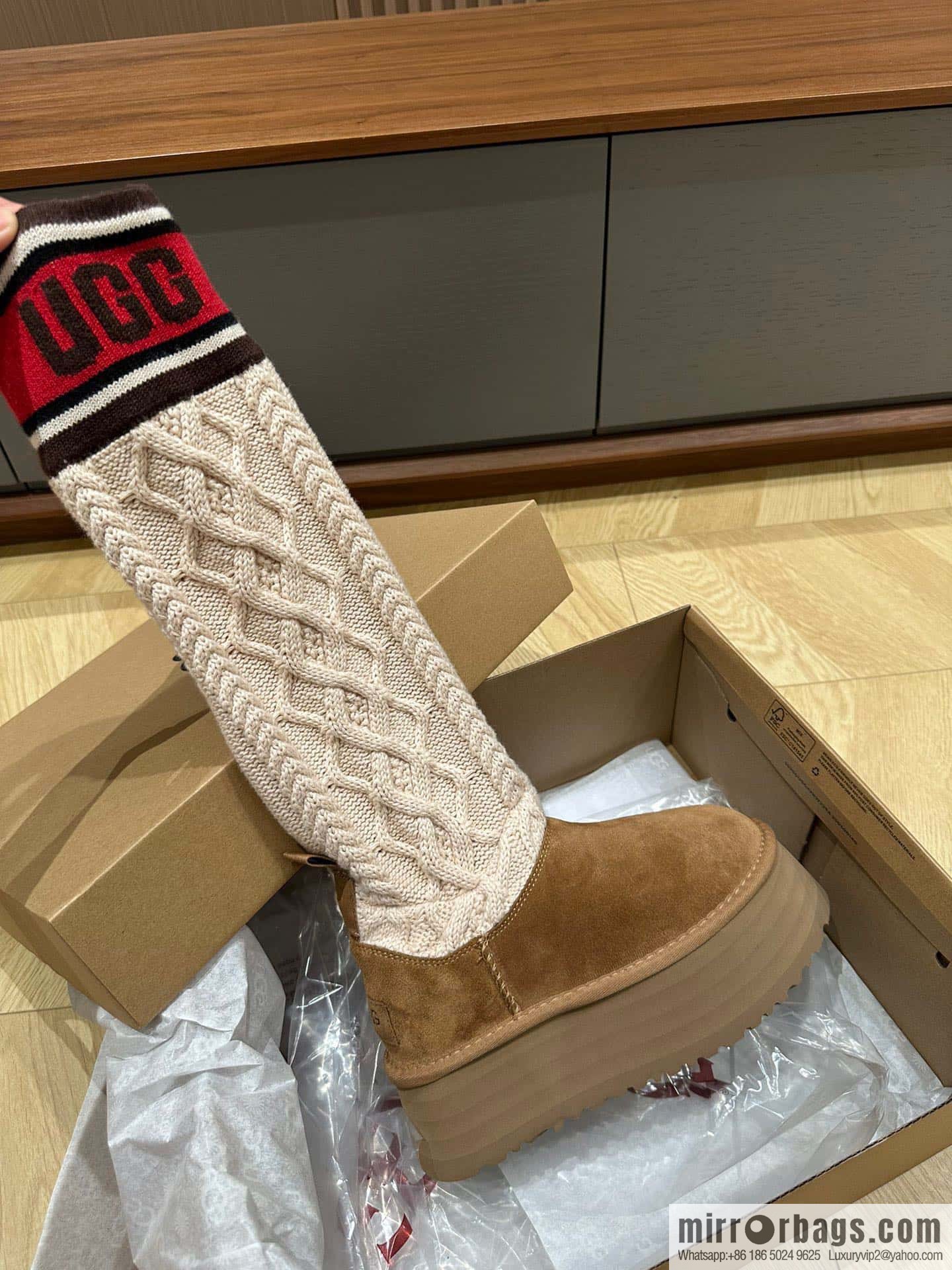 🐰🐰Song Yanfei same 〰️ high tube wool tube new high thick bottom