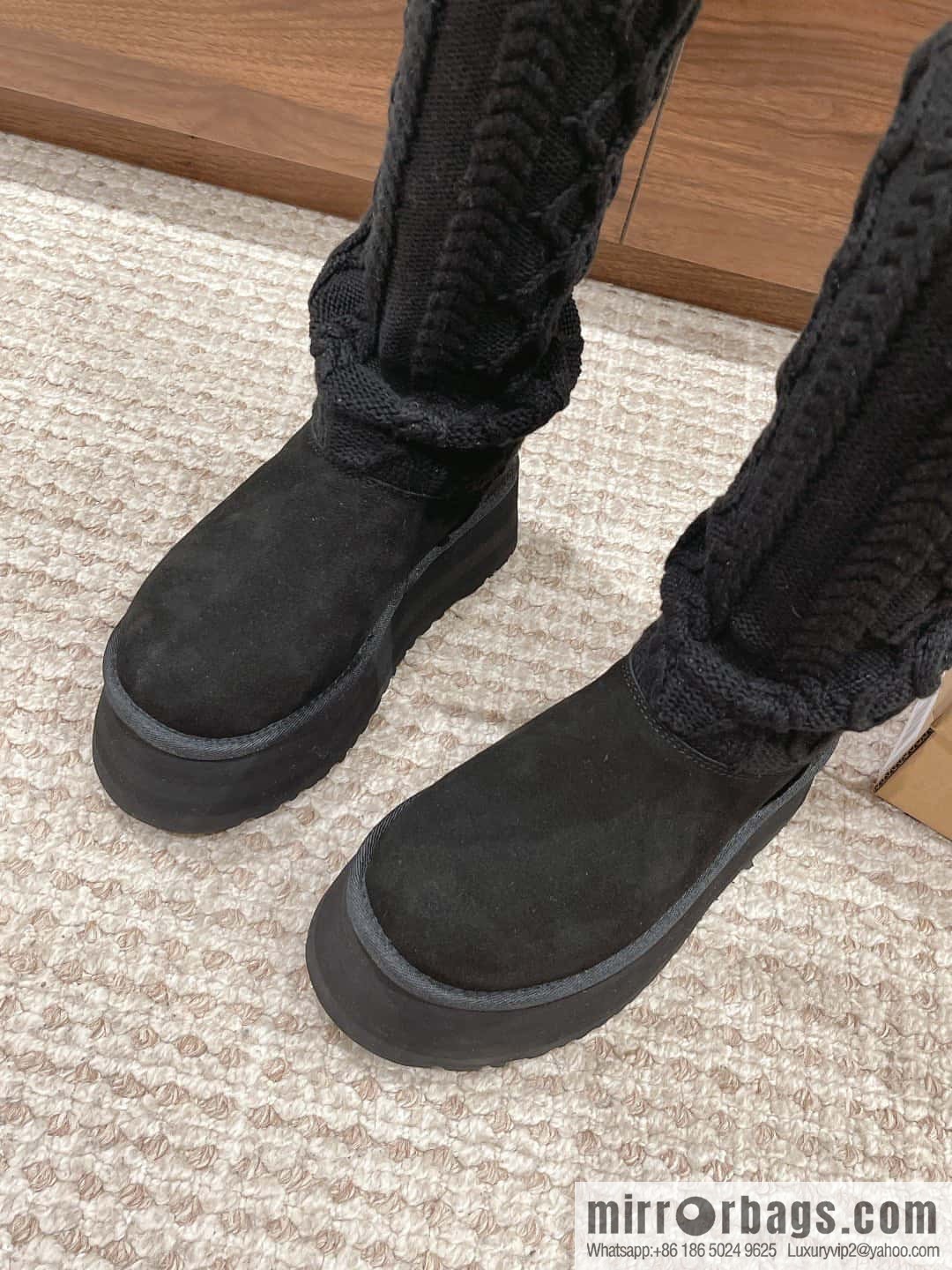 🐰🐰Song Yanfei same 〰️ high tube wool tube new high thick bottom