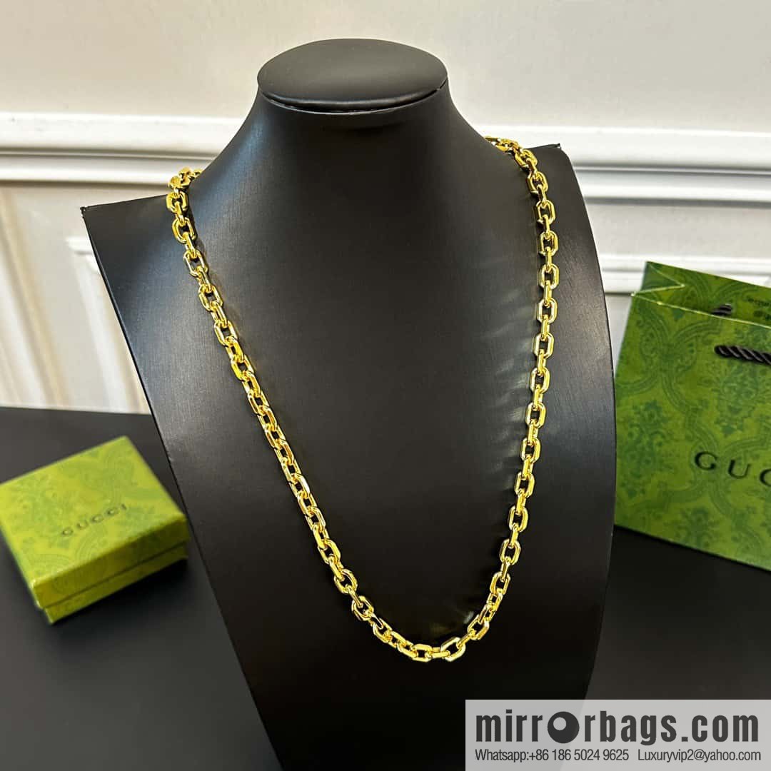 Gucci genuine packaging ☀ new Gucci Gucci chain ⛓️ necklace ☀