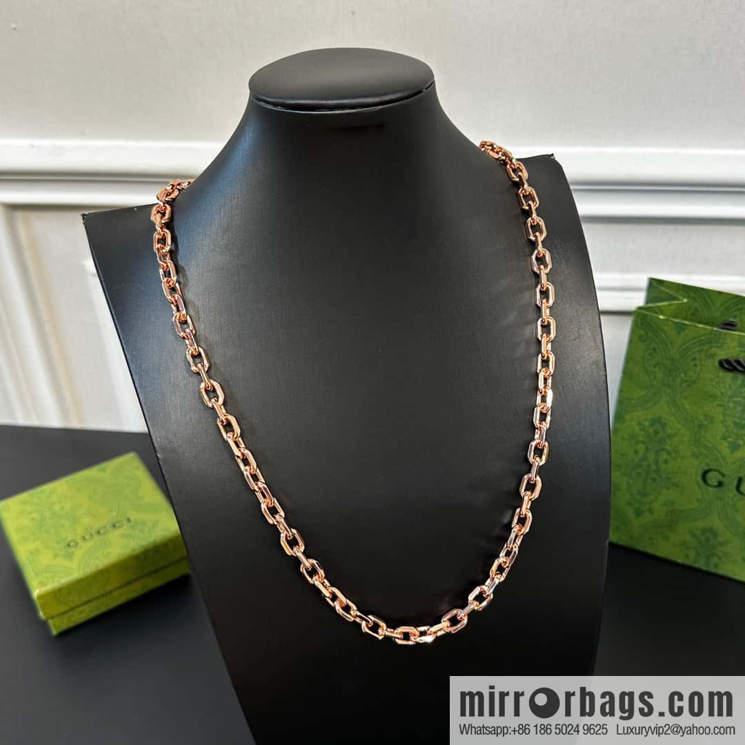 Gucci genuine packaging ☀ new Gucci Gucci chain ⛓️ necklace ☀