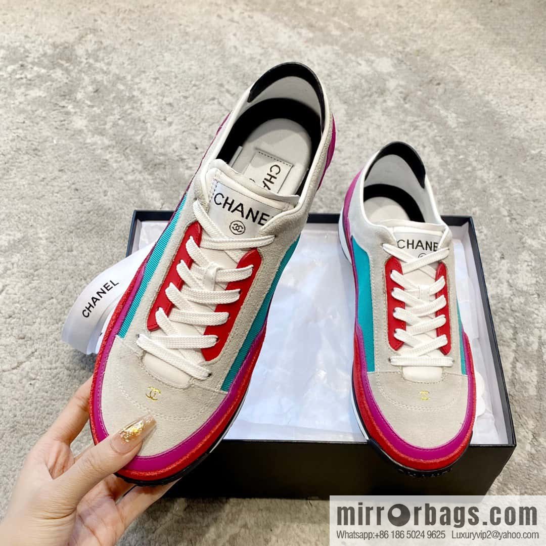 🐰🐰CHANEL 23s sneakers new Xiaoxiang casual sneakers this season