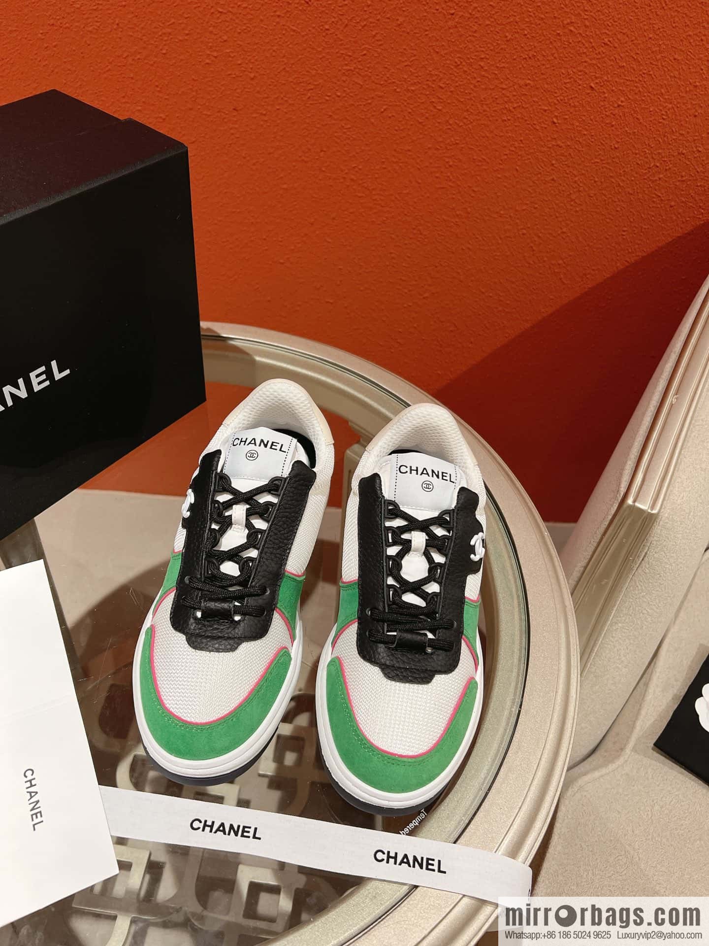 🐰🐰Couple high version 𝐂𝐡*𝐧𝐞𝐥 22p big explosion! Counter [genuine grade] version casual sports shoes