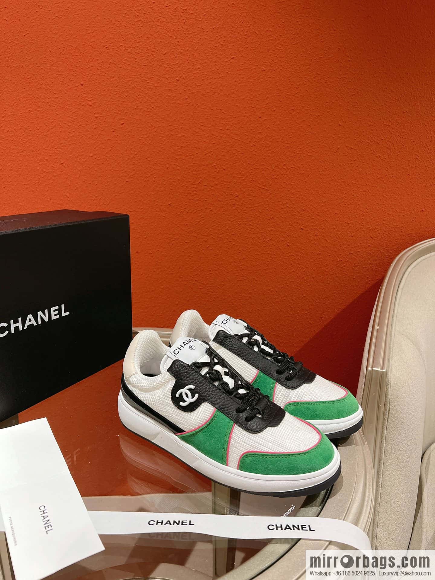 🐰🐰Couple high version 𝐂𝐡*𝐧𝐞𝐥 22p big explosion! Counter [genuine grade] version casual sports shoes