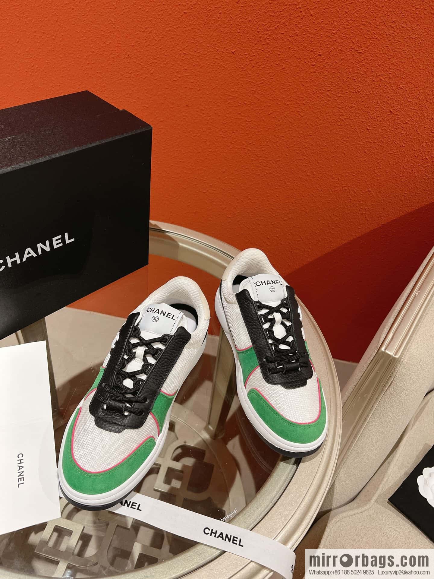 🐰🐰Couple high version 𝐂𝐡*𝐧𝐞𝐥 22p big explosion! Counter [genuine grade] version casual sports shoes