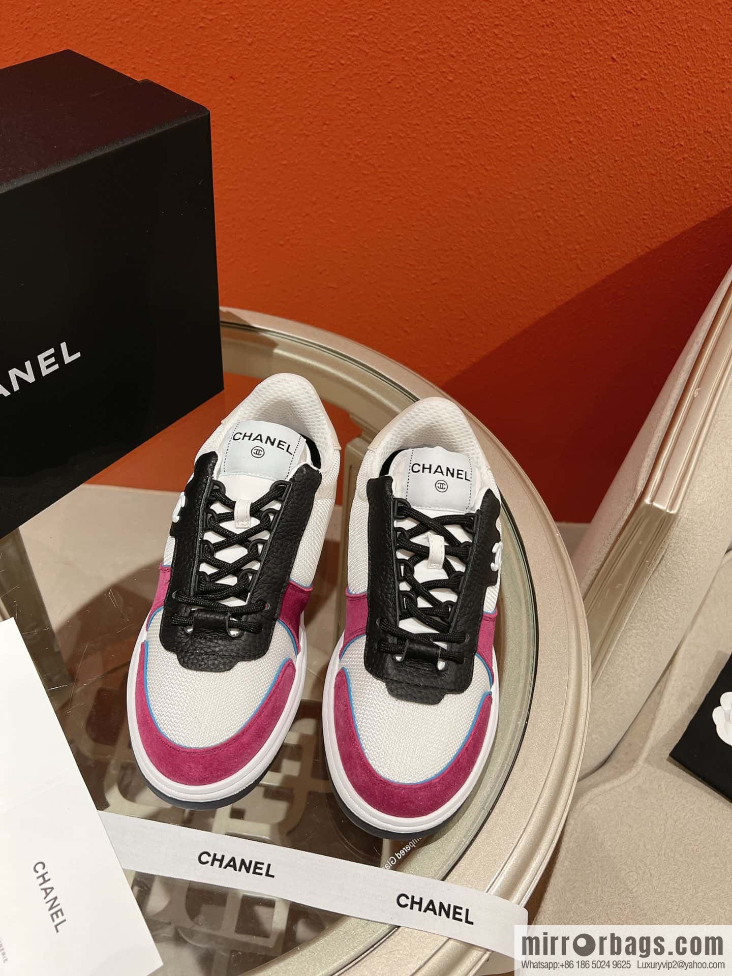 🐰🐰Couple high version 𝐂𝐡*𝐧𝐞𝐥 22p big explosion! Counter [genuine grade] version casual sports shoes