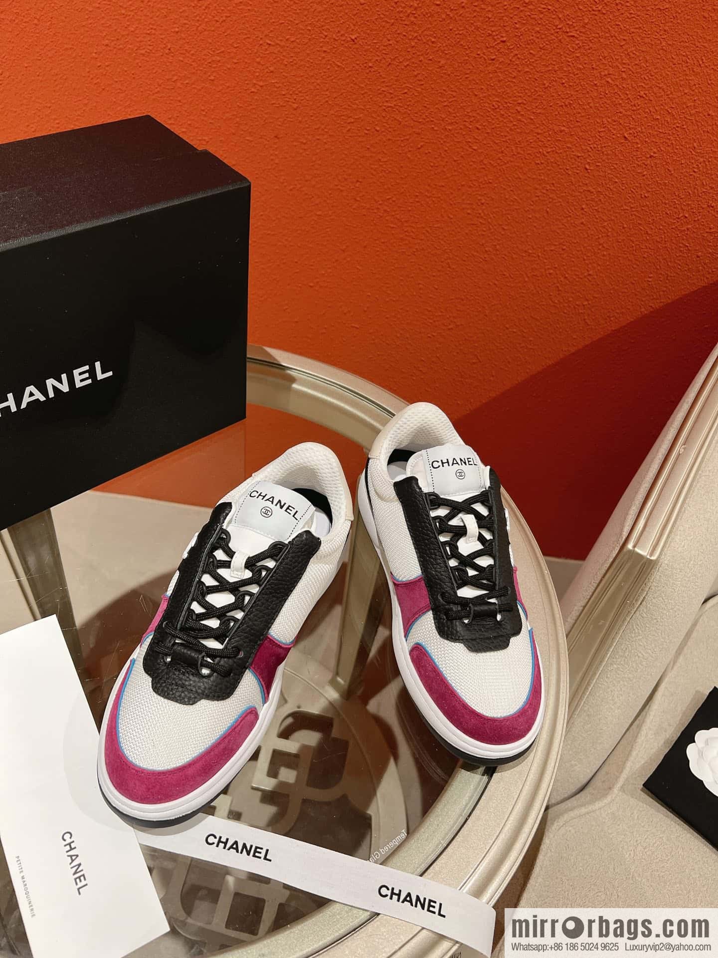🐰🐰Couple high version 𝐂𝐡*𝐧𝐞𝐥 22p big explosion! Counter [genuine grade] version casual sports shoes