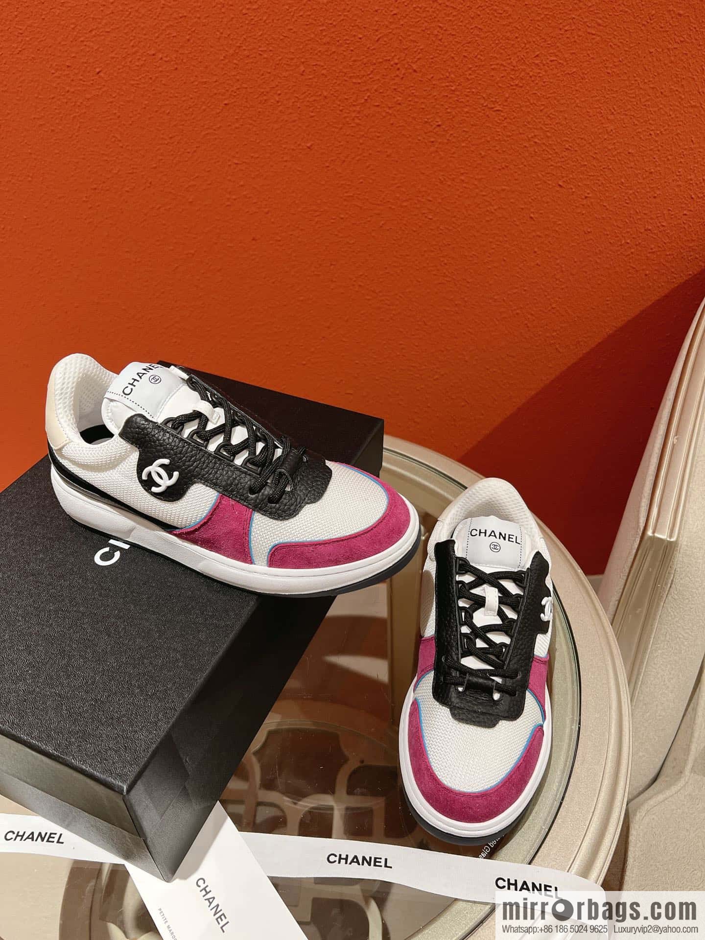 🐰🐰Couple high version 𝐂𝐡*𝐧𝐞𝐥 22p big explosion! Counter [genuine grade] version casual sports shoes