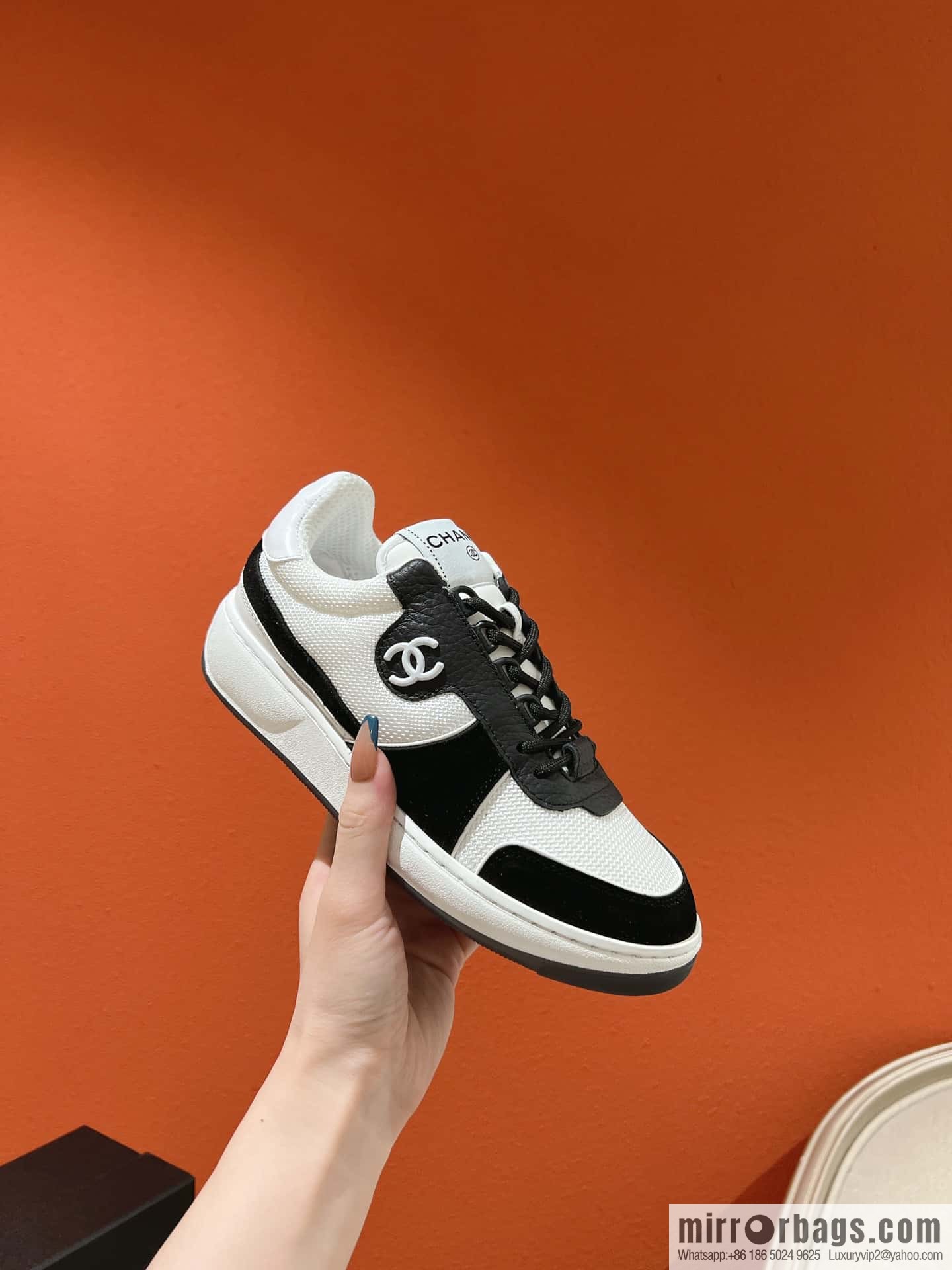 🐰🐰Couple high version 𝐂𝐡*𝐧𝐞𝐥 22p big explosion! Counter [genuine grade] version casual sports shoes