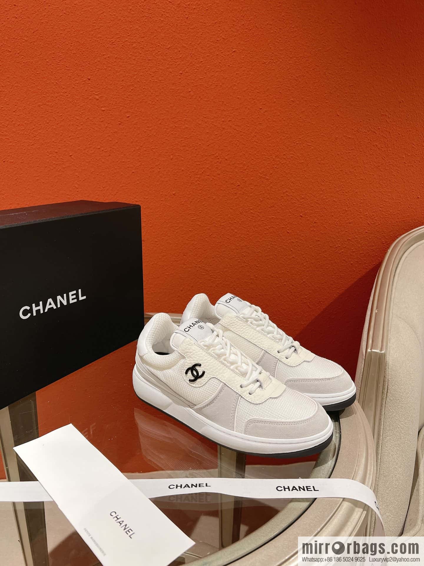 🐰🐰Couple high version 𝐂𝐡*𝐧𝐞𝐥 22p big explosion! Counter [genuine grade] version casual sports shoes