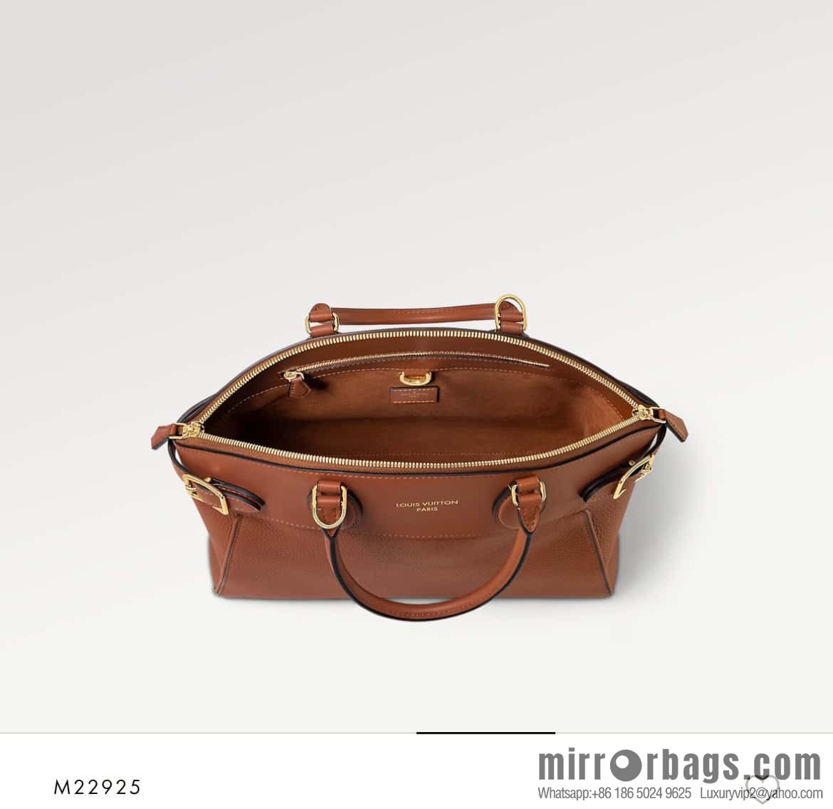 [Boutique‑grade] M22914 black full leather portable women's bag series Lock It MM handbag M22914 22925 22927 23061 Ays Lock It MM bag