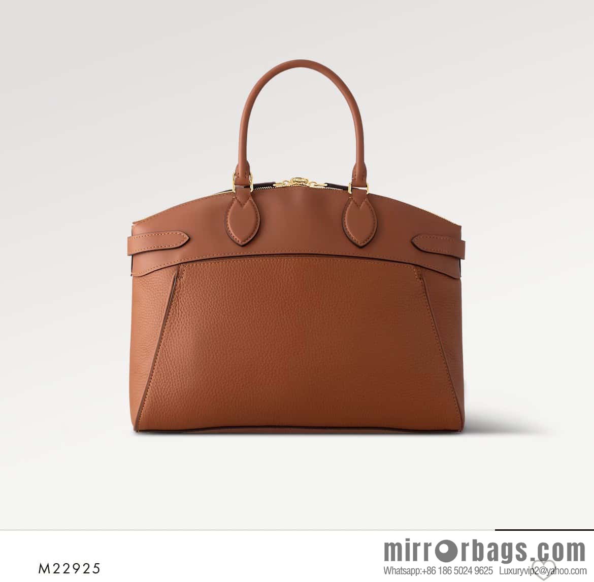 [Boutique‑grade] M22914 black full leather portable women's bag series Lock It MM handbag M22914 22925 22927 23061 Ays Lock It MM bag