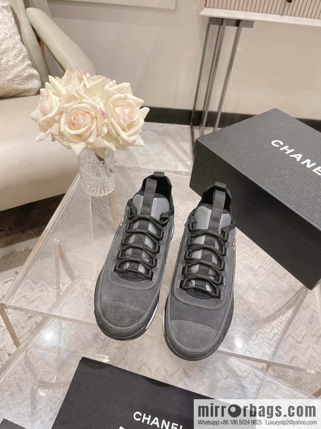 🐰🐰Chanel | The latest couple casual four seasons sports shoes at the counter🦋