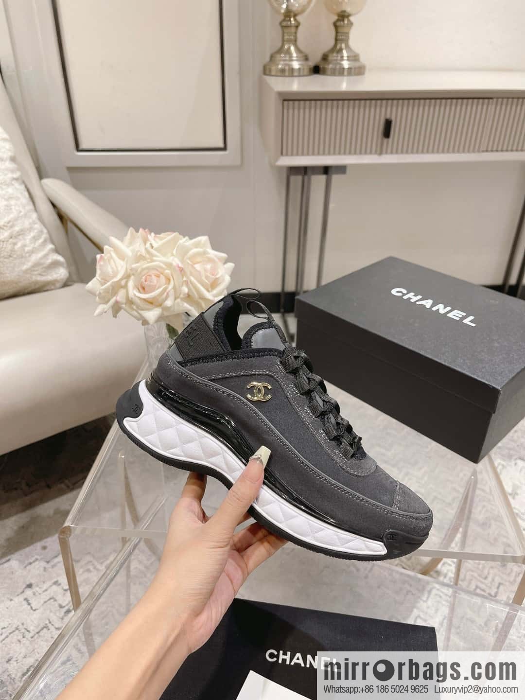 🐰🐰Chanel | The latest couple casual four seasons sports shoes at the counter🦋