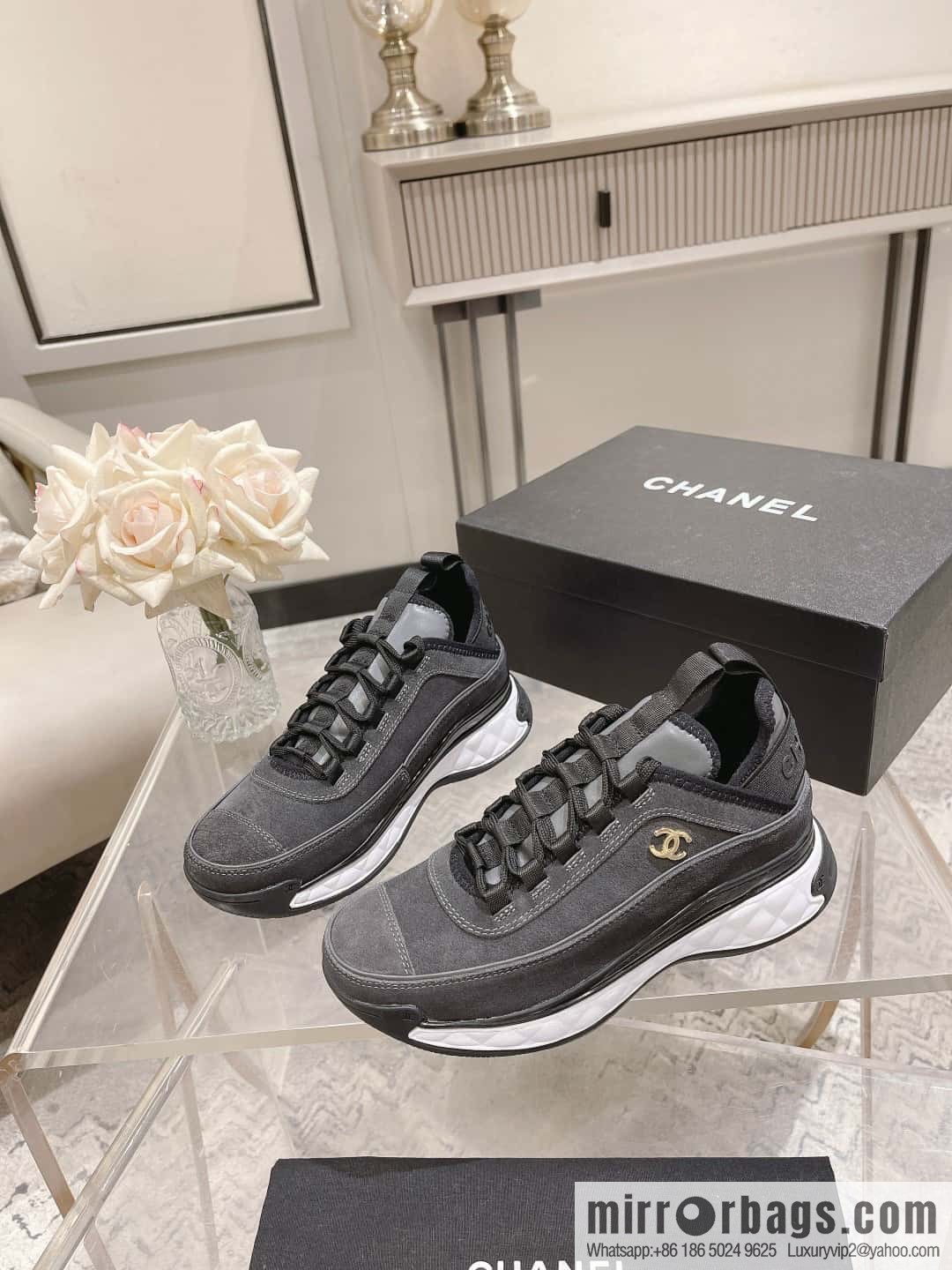 🐰🐰Chanel | The latest couple casual four seasons sports shoes at the counter🦋