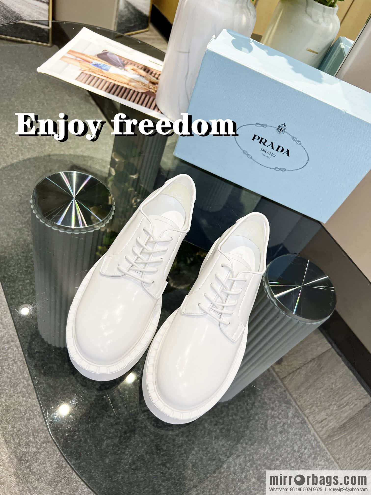 🐰🐰PRADA Prada Spring/Summer 2022 Upgraded Triangle Loafers