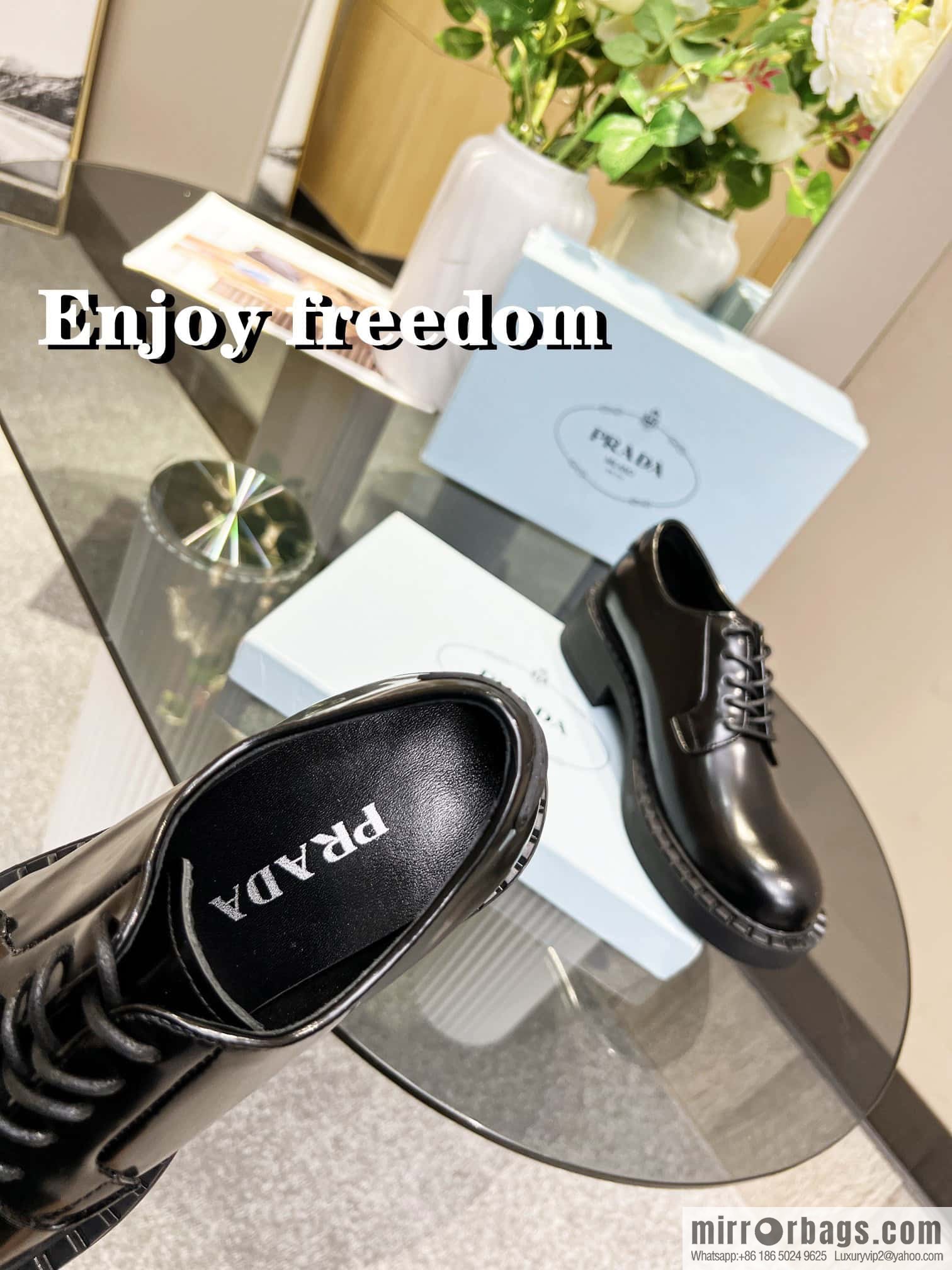 🐰🐰PRADA Prada Spring/Summer 2022 Upgraded Triangle Loafers
