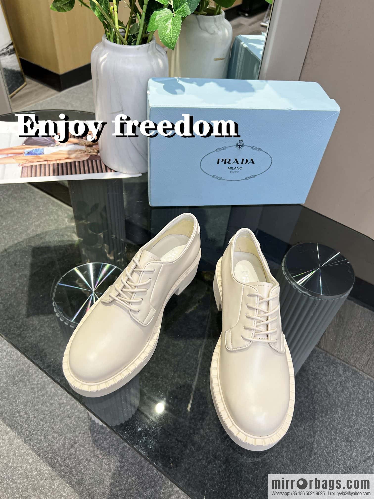 🐰🐰PRADA Prada Spring/Summer 2022 Upgraded Triangle Loafers