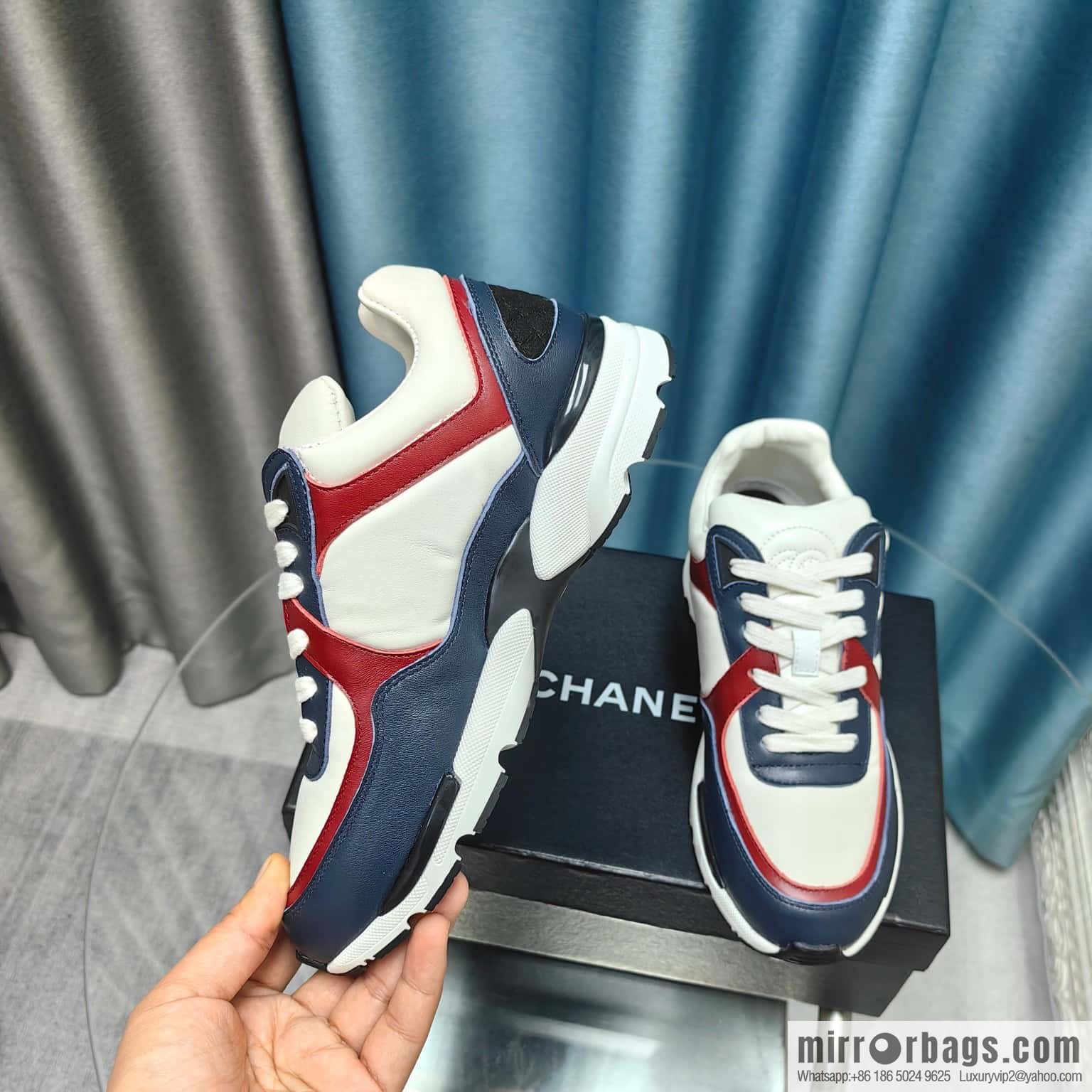 🐰🐰CHANE Xiaoxiang platform panda board shoes sneakers, Chanel 2023ss hot panda shoes 🐼 color scheme platform casual sneakers board shoes