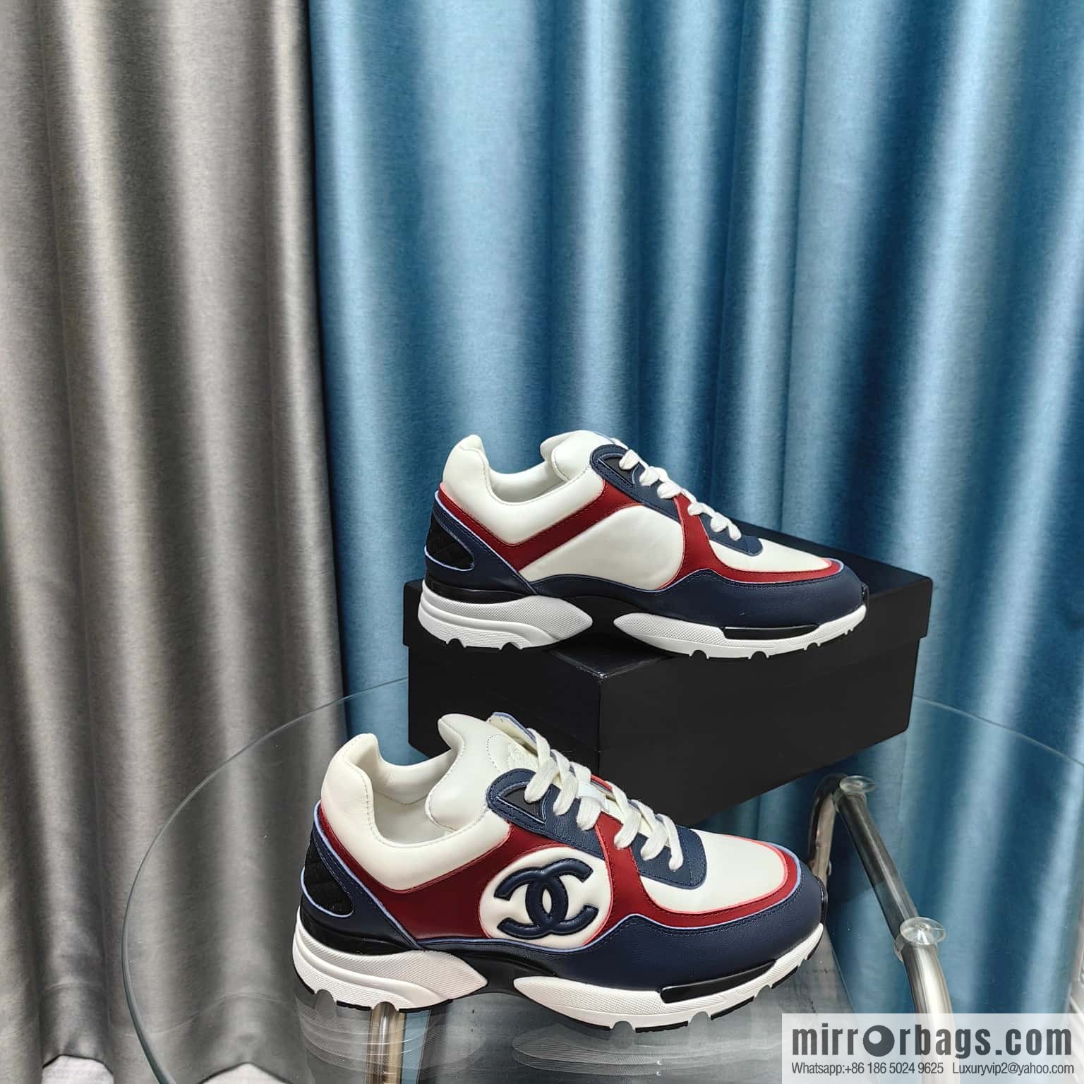 🐰🐰CHANE Xiaoxiang platform panda board shoes sneakers, Chanel 2023ss hot panda shoes 🐼 color scheme platform casual sneakers board shoes