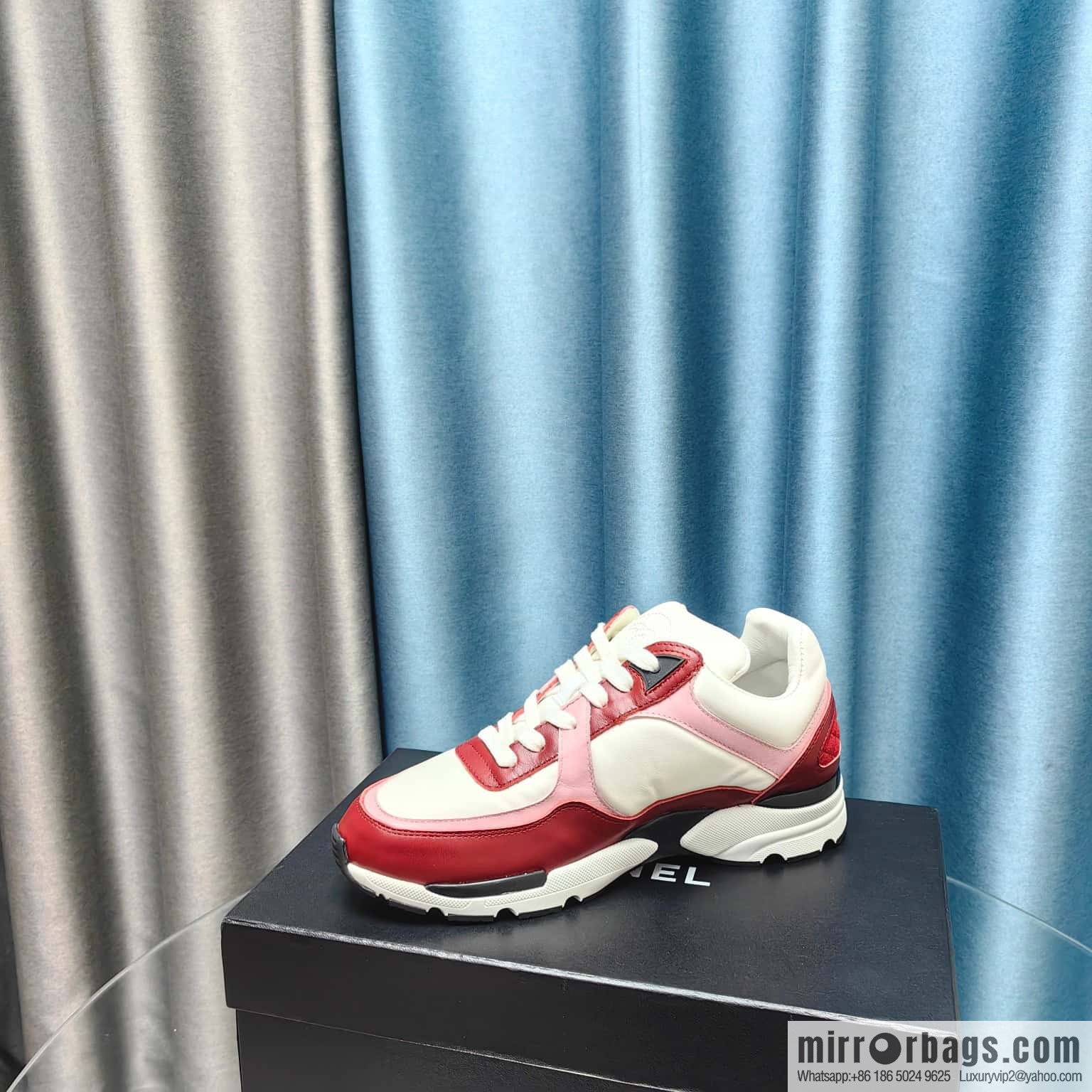 🐰🐰CHANE Xiaoxiang platform panda board shoes sneakers, Chanel 2023ss hot panda shoes 🐼 color scheme platform casual sneakers board shoes