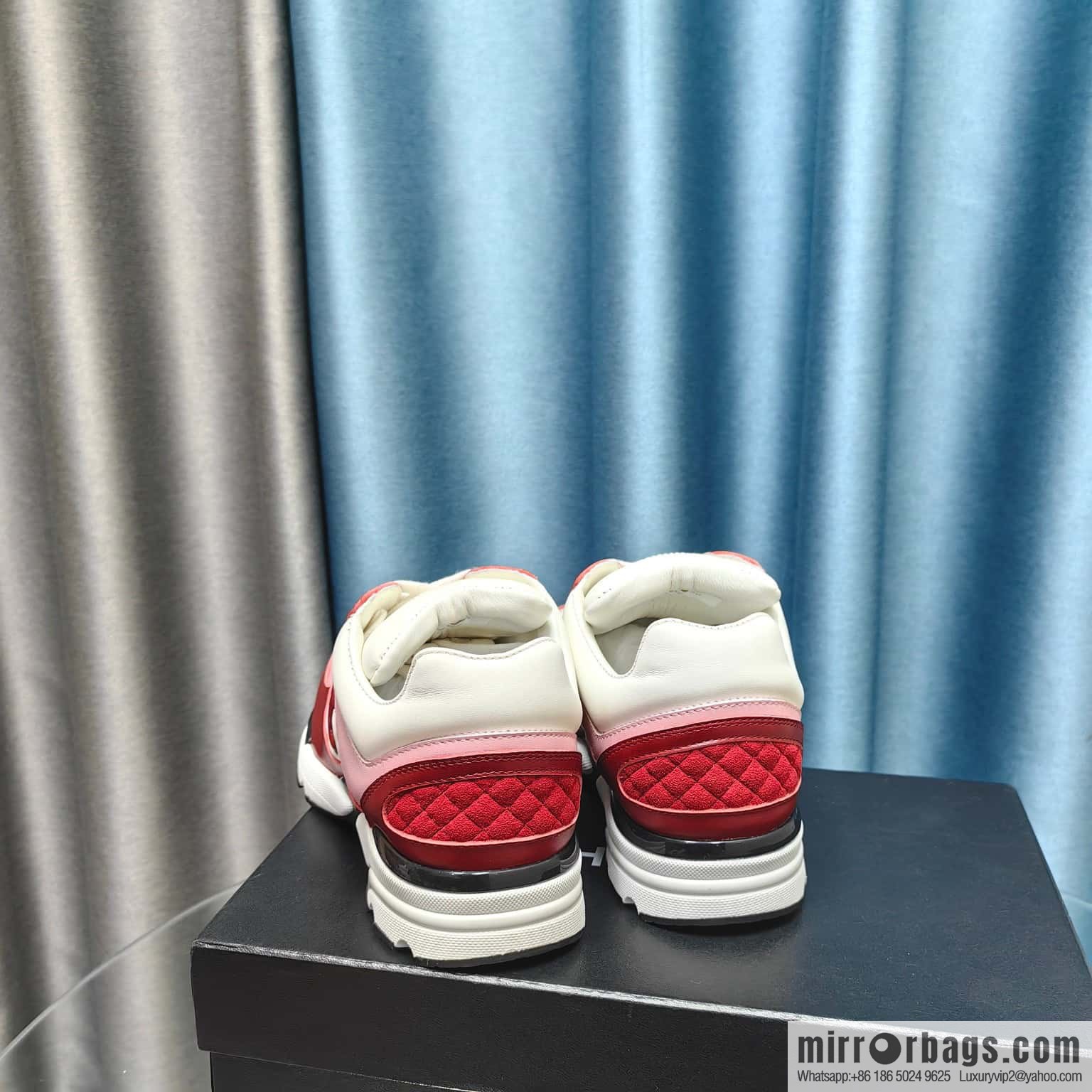 🐰🐰CHANE Xiaoxiang platform panda board shoes sneakers, Chanel 2023ss hot panda shoes 🐼 color scheme platform casual sneakers board shoes