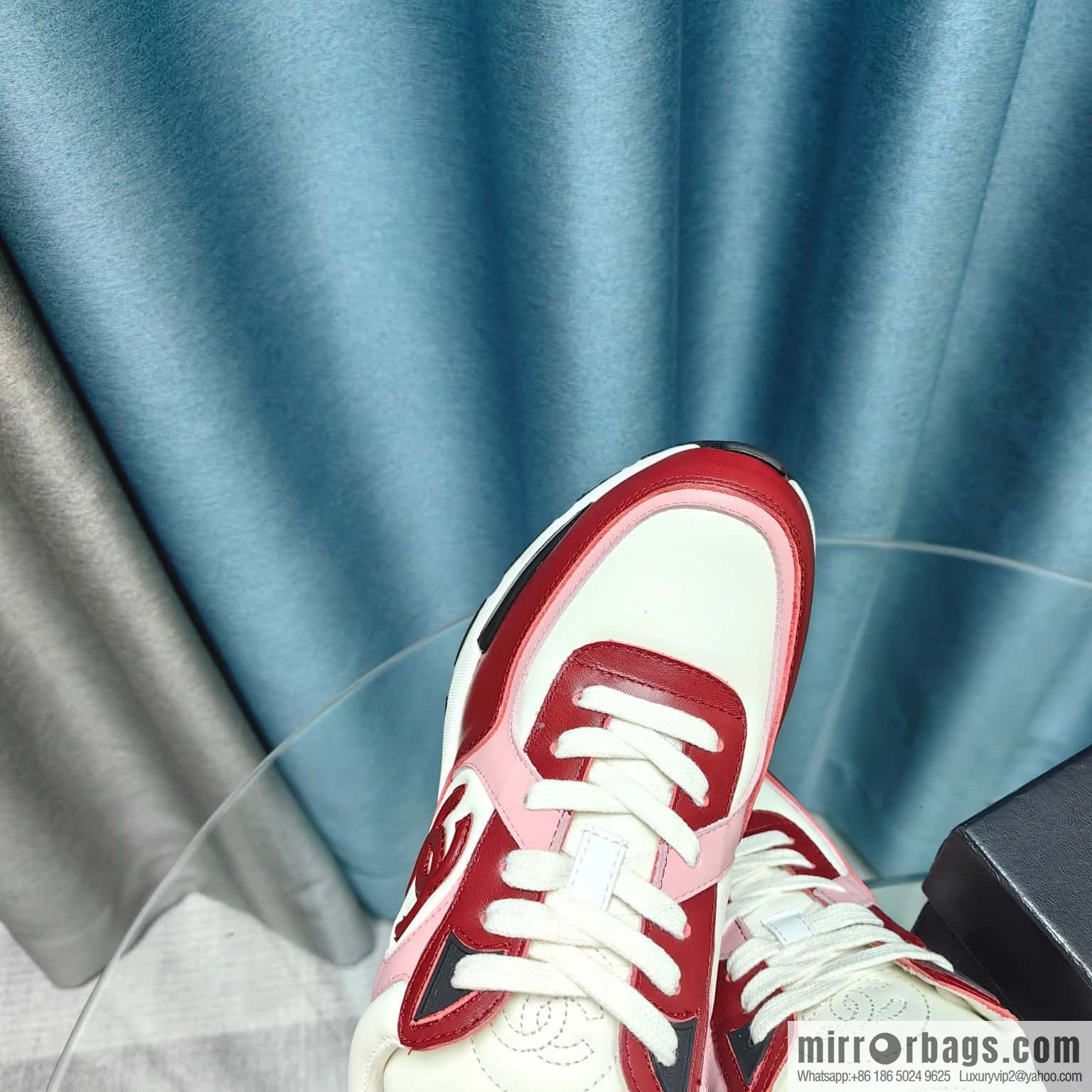 🐰🐰CHANE Xiaoxiang platform panda board shoes sneakers, Chanel 2023ss hot panda shoes 🐼 color scheme platform casual sneakers board shoes