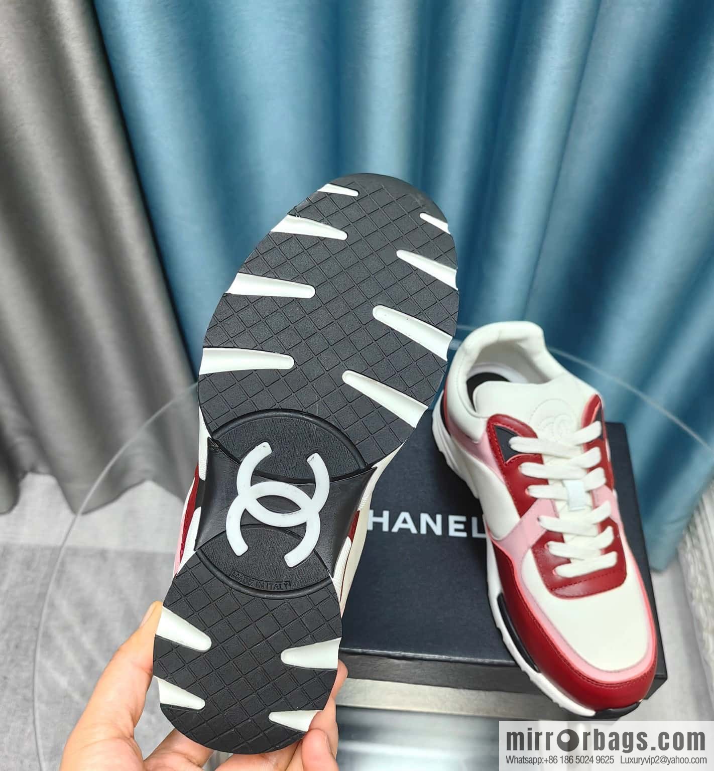 🐰🐰CHANE Xiaoxiang platform panda board shoes sneakers, Chanel 2023ss hot panda shoes 🐼 color scheme platform casual sneakers board shoes