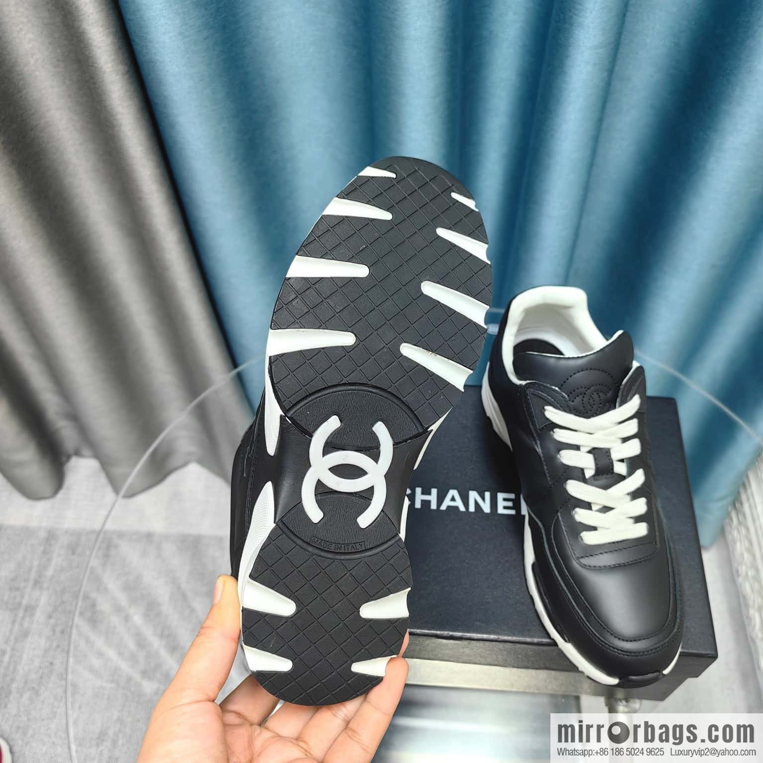 🐰🐰CHANE Xiaoxiang platform panda board shoes sneakers, Chanel 2023ss hot panda shoes 🐼 color scheme platform casual sneakers board shoes