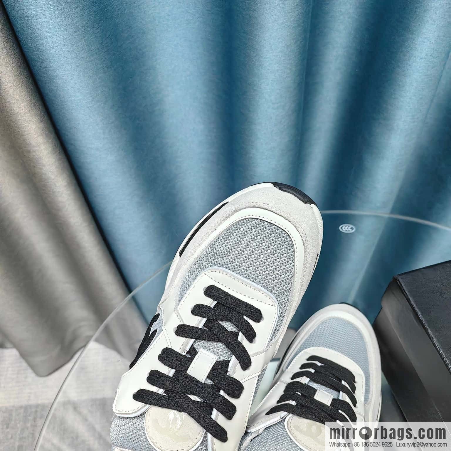 🐰🐰CHANE Xiaoxiang platform panda board shoes sneakers, Chanel 2023ss hot panda shoes 🐼 color scheme platform casual sneakers board shoes