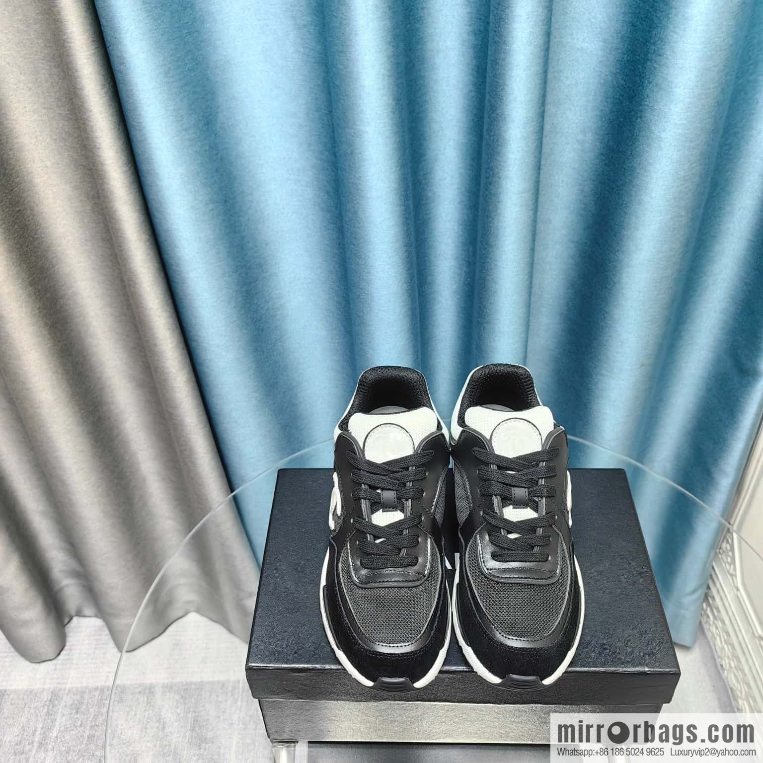 🐰🐰CHANE Xiaoxiang platform panda board shoes sneakers, Chanel 2023ss hot panda shoes 🐼 color scheme platform casual sneakers board shoes