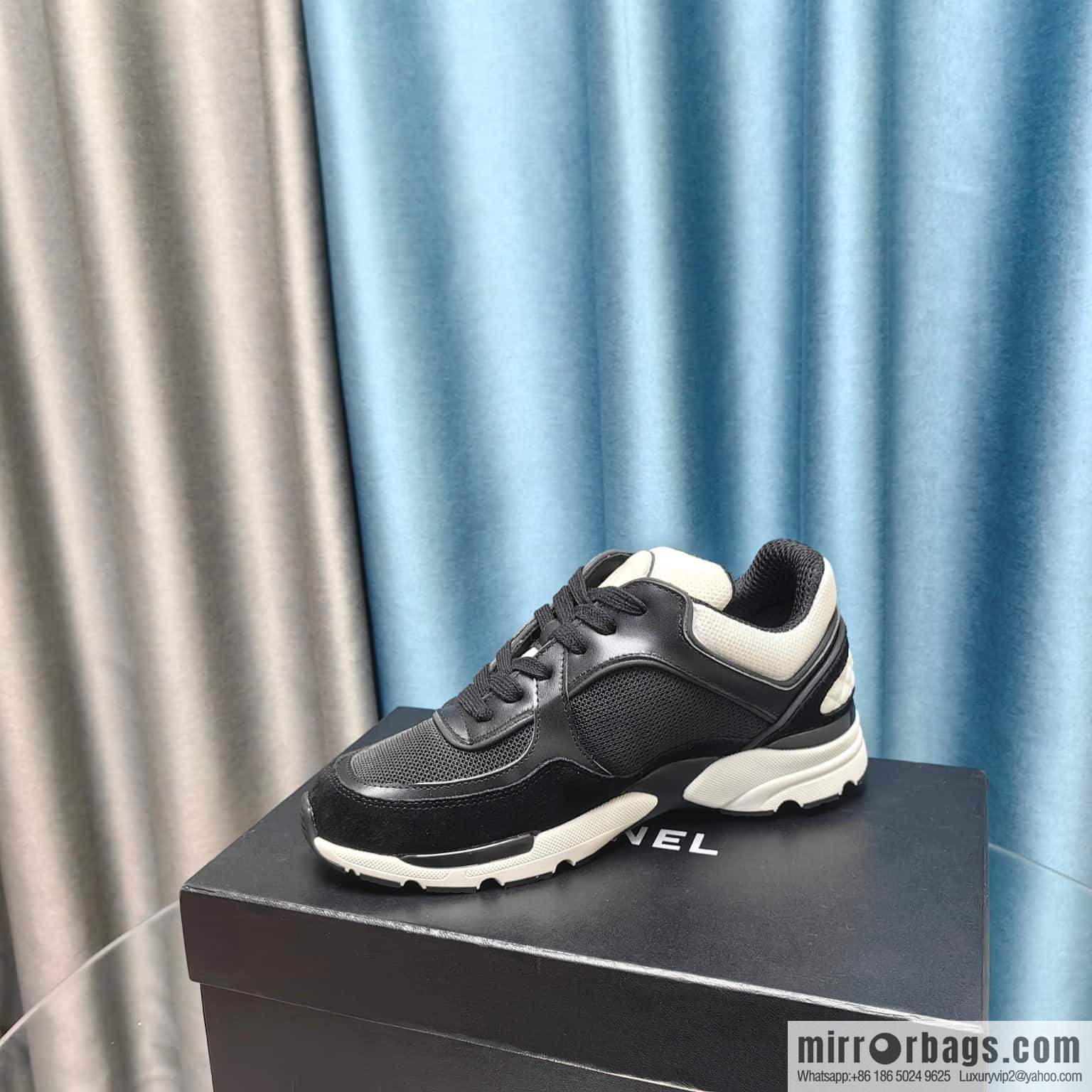 🐰🐰CHANE Xiaoxiang platform panda board shoes sneakers, Chanel 2023ss hot panda shoes 🐼 color scheme platform casual sneakers board shoes