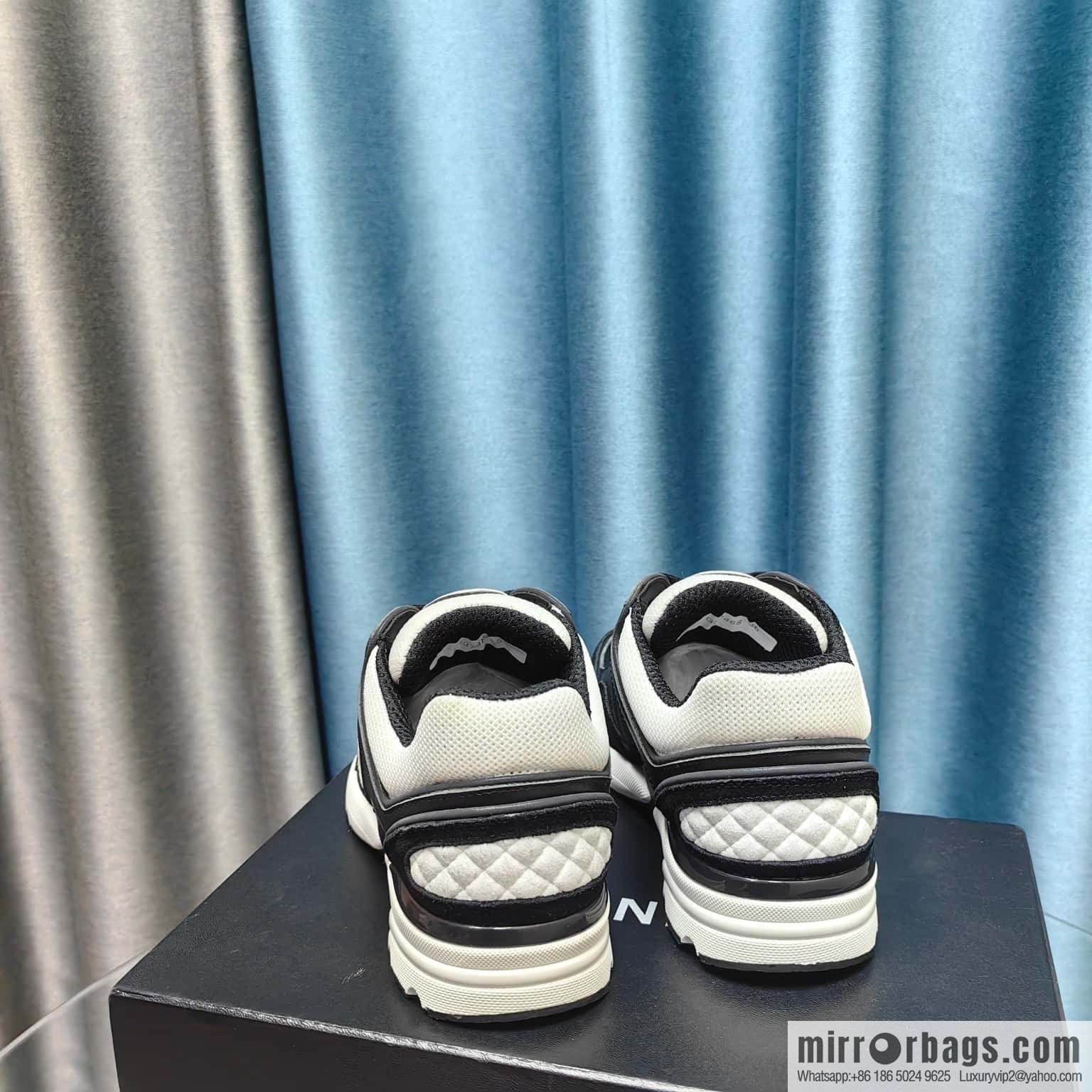 🐰🐰CHANE Xiaoxiang platform panda board shoes sneakers, Chanel 2023ss hot panda shoes 🐼 color scheme platform casual sneakers board shoes