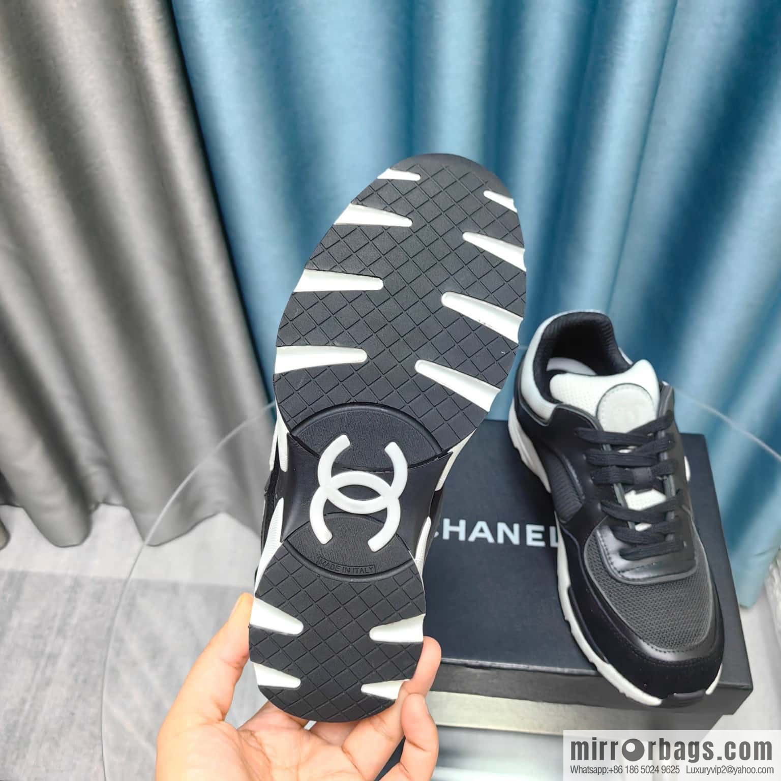 🐰🐰CHANE Xiaoxiang platform panda board shoes sneakers, Chanel 2023ss hot panda shoes 🐼 color scheme platform casual sneakers board shoes
