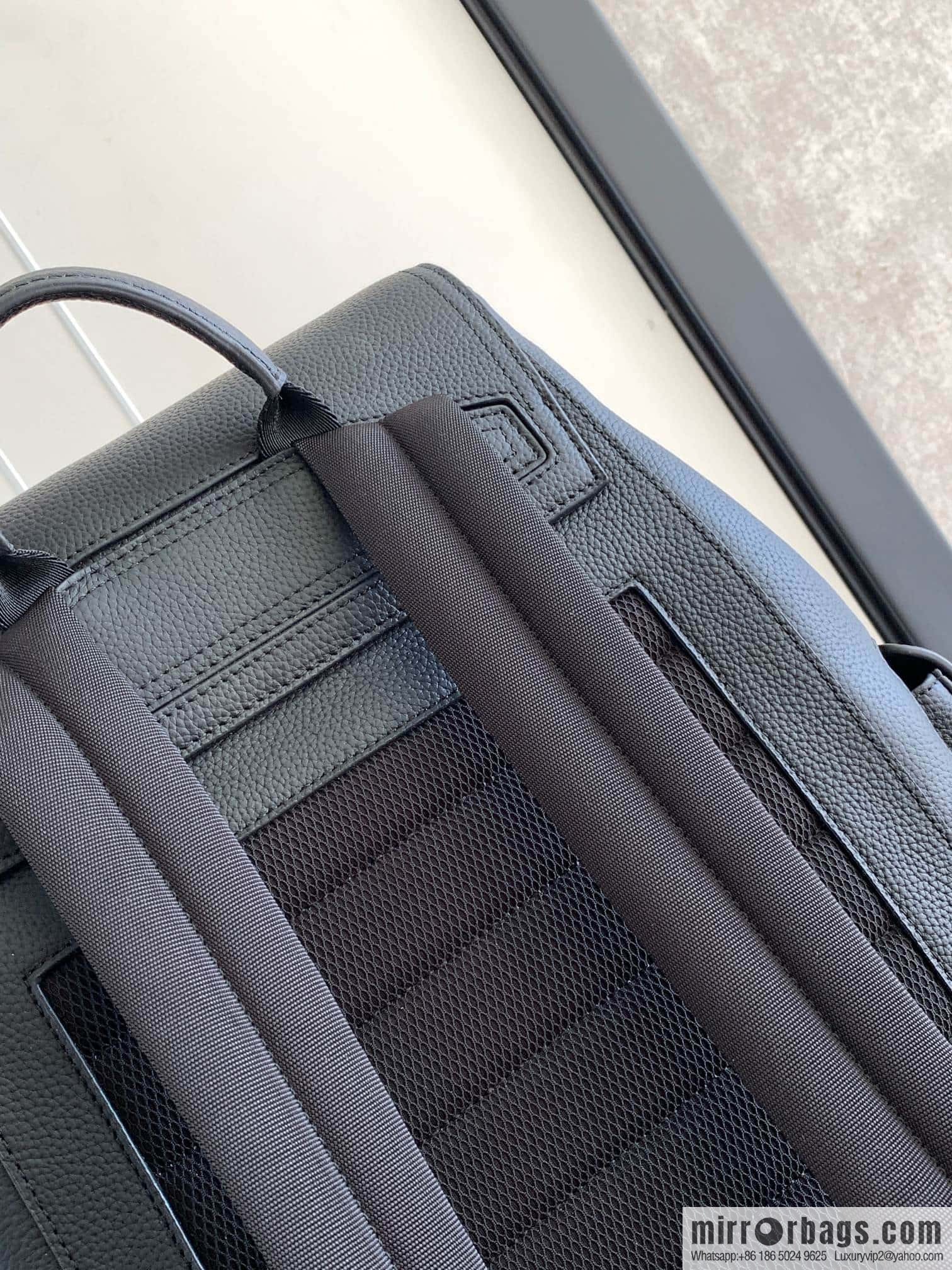 DIOR Oblique printed saddle backpack