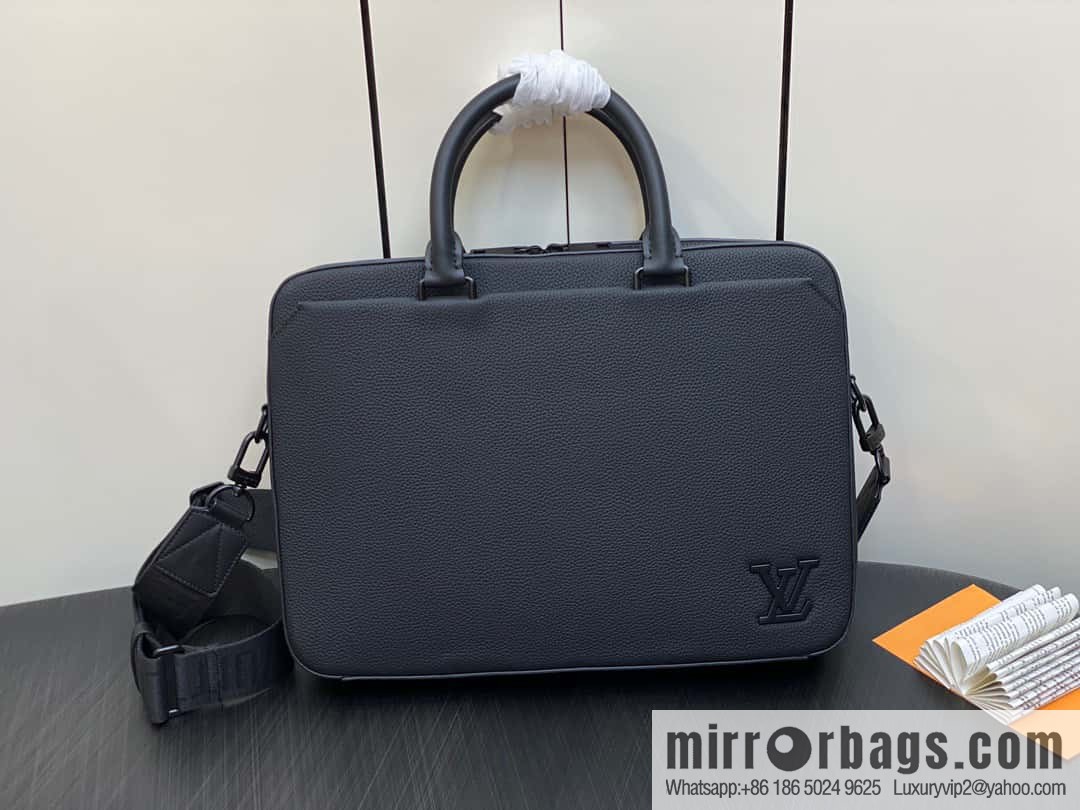 M23778 autumn and winter new full leather briefcase series PILOT briefcase