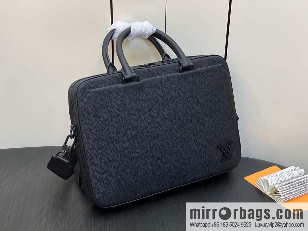 M23778 autumn and winter new full leather briefcase series PILOT briefcase