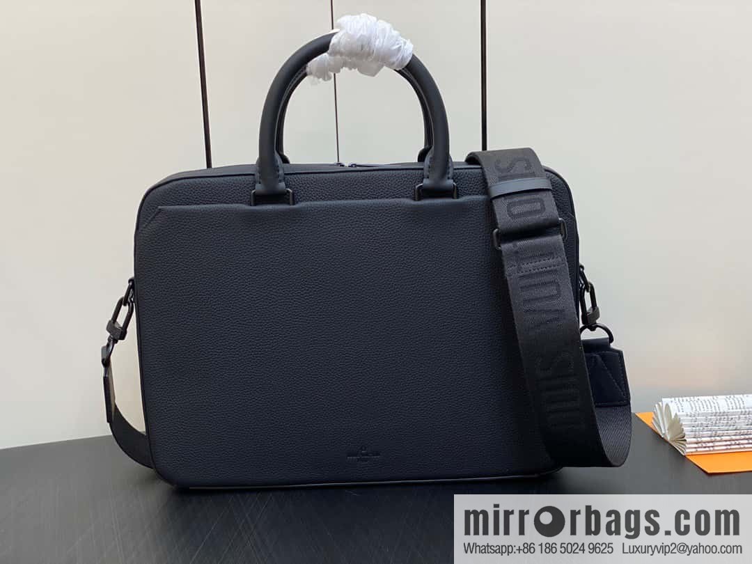 M23778 autumn and winter new full leather briefcase series PILOT briefcase
