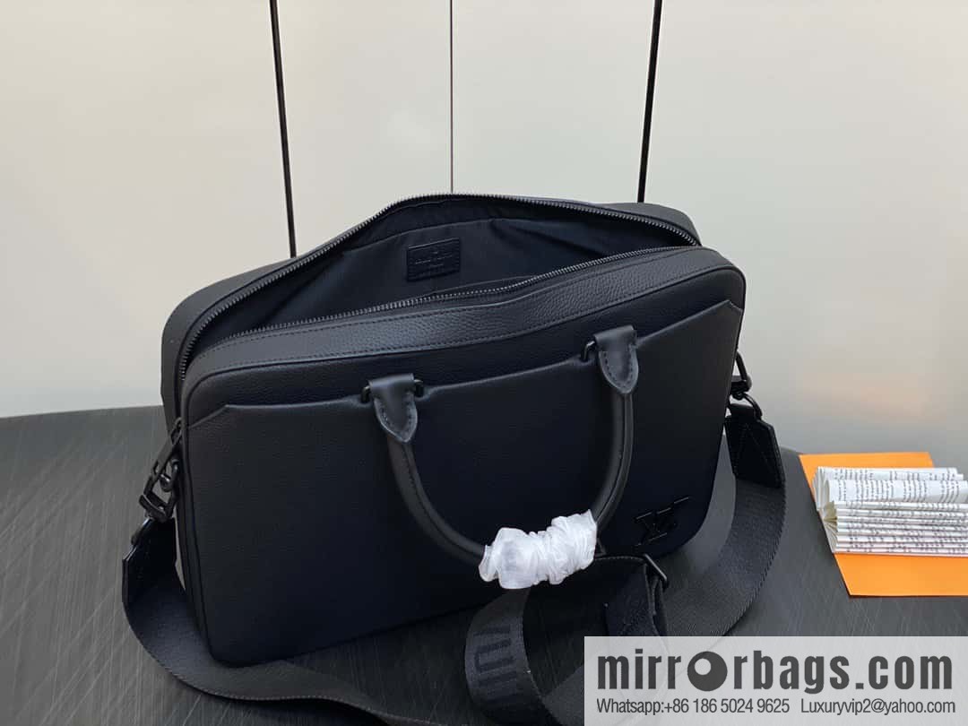 M23778 autumn and winter new full leather briefcase series PILOT briefcase
