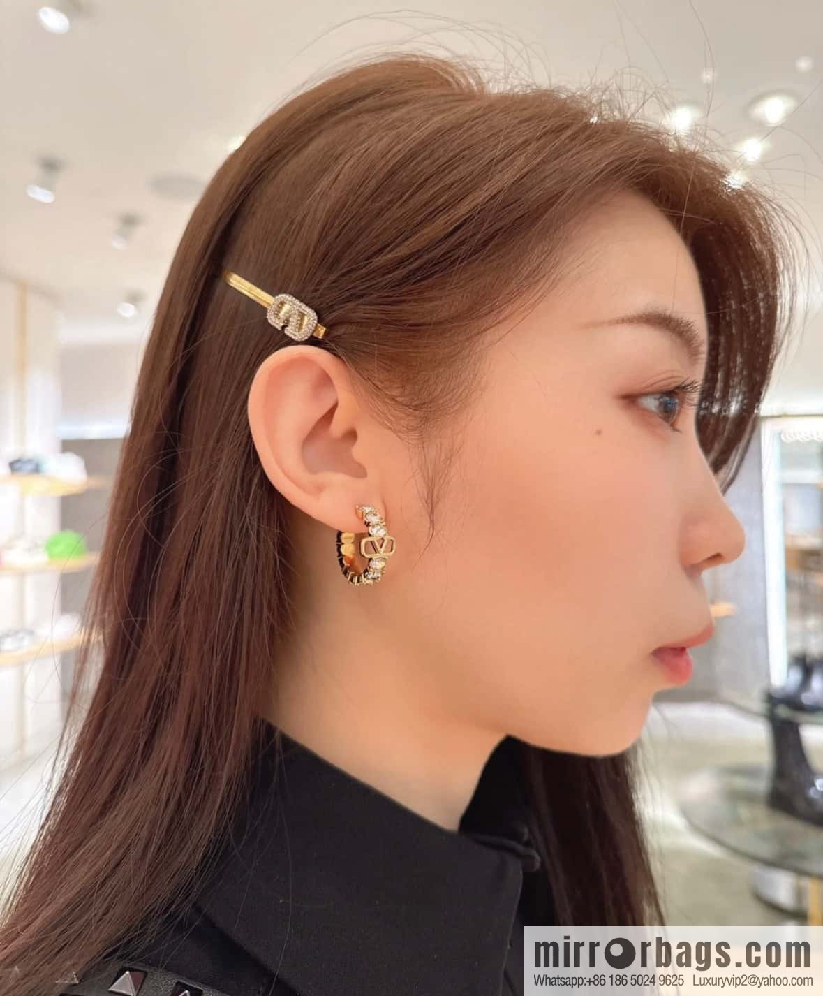 ☀New BOUCHERON/Boucheron Animal Series Hummingbird Stud Earrings ☀
