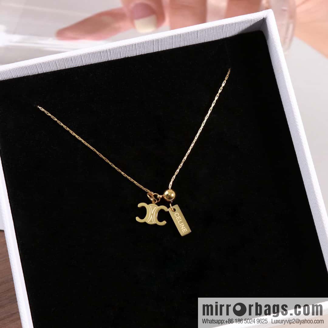 ❗️New ❗️ ☀️ New ☑️ Celine tassel Arc de Triomphe necklace ☀️