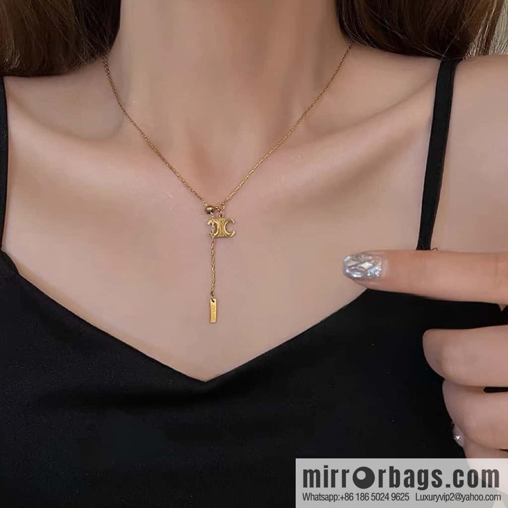❗️New ❗️ ☀️ New ☑️ Celine tassel Arc de Triomphe necklace ☀️